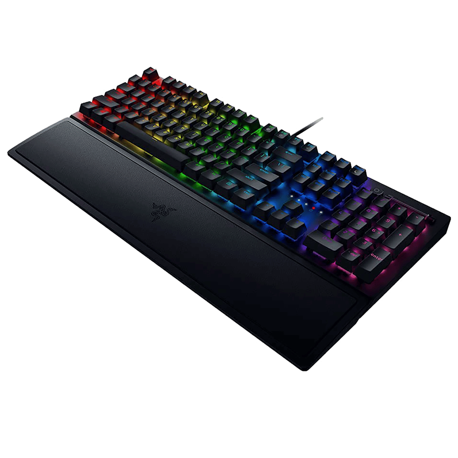 RAZER BlackWidow V3 Wired Gaming Keyboard with Backlit Keys (Ergonomic Wrist Rest, Black)_11
