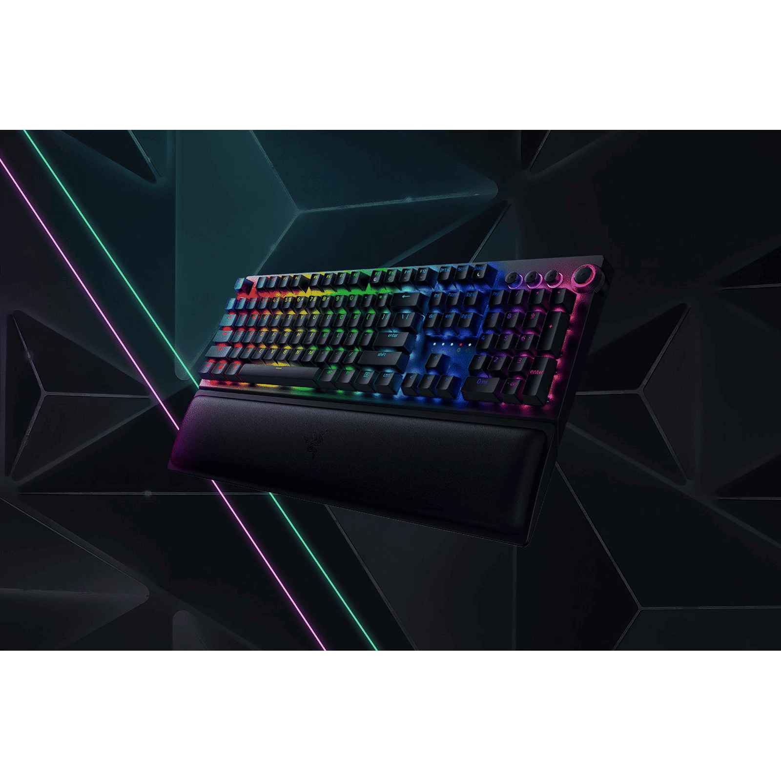 RAZER BlackWidow V3 Pro Wireless Gaming Keyboard (Green Mechanical Switch, RZ03-03530100-R3M1, Black)_12