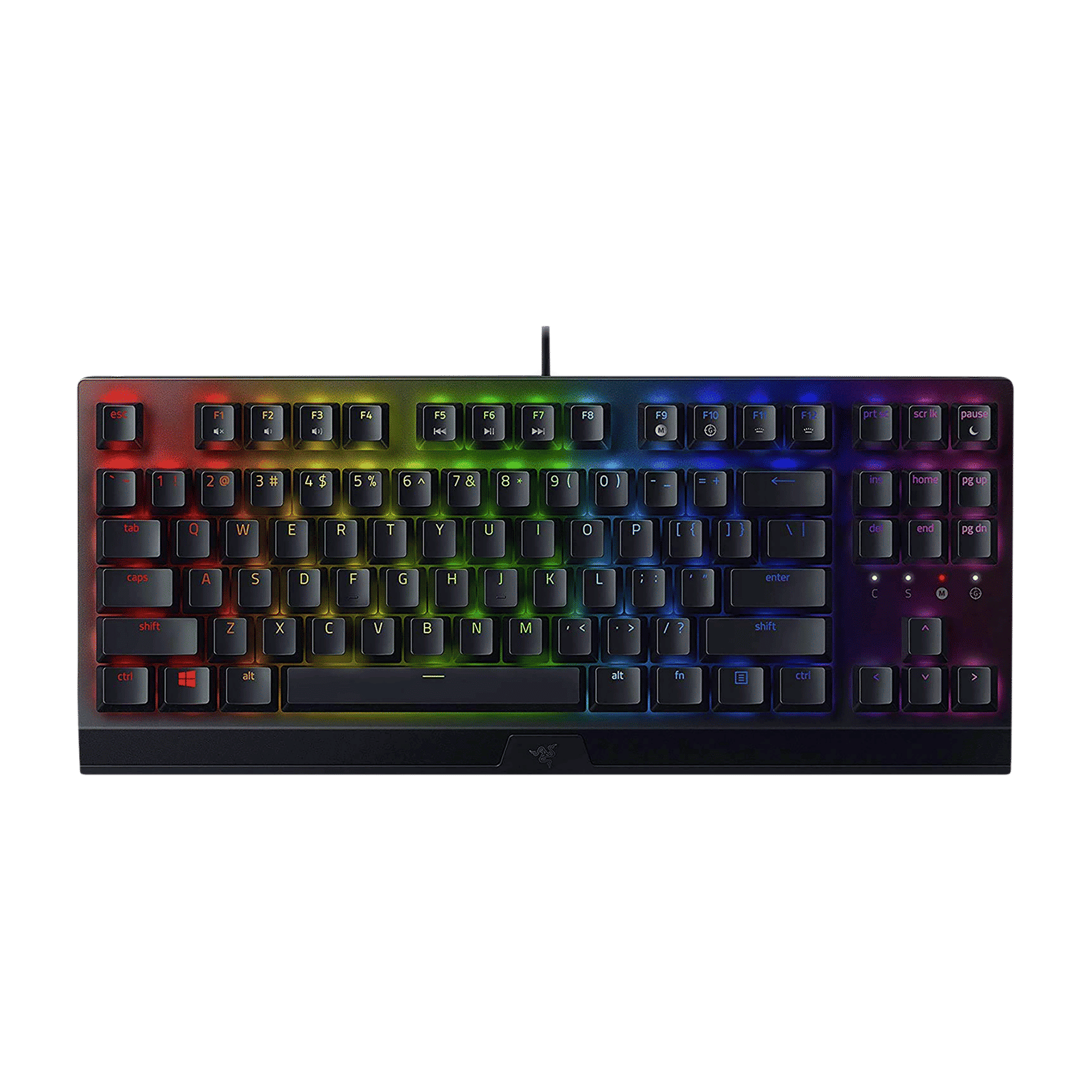 RAZER BlackWidow V3 Tenkeyless Wired Gaming Keyboard with Backlit Keys (Mechanical Switches, Black)_1