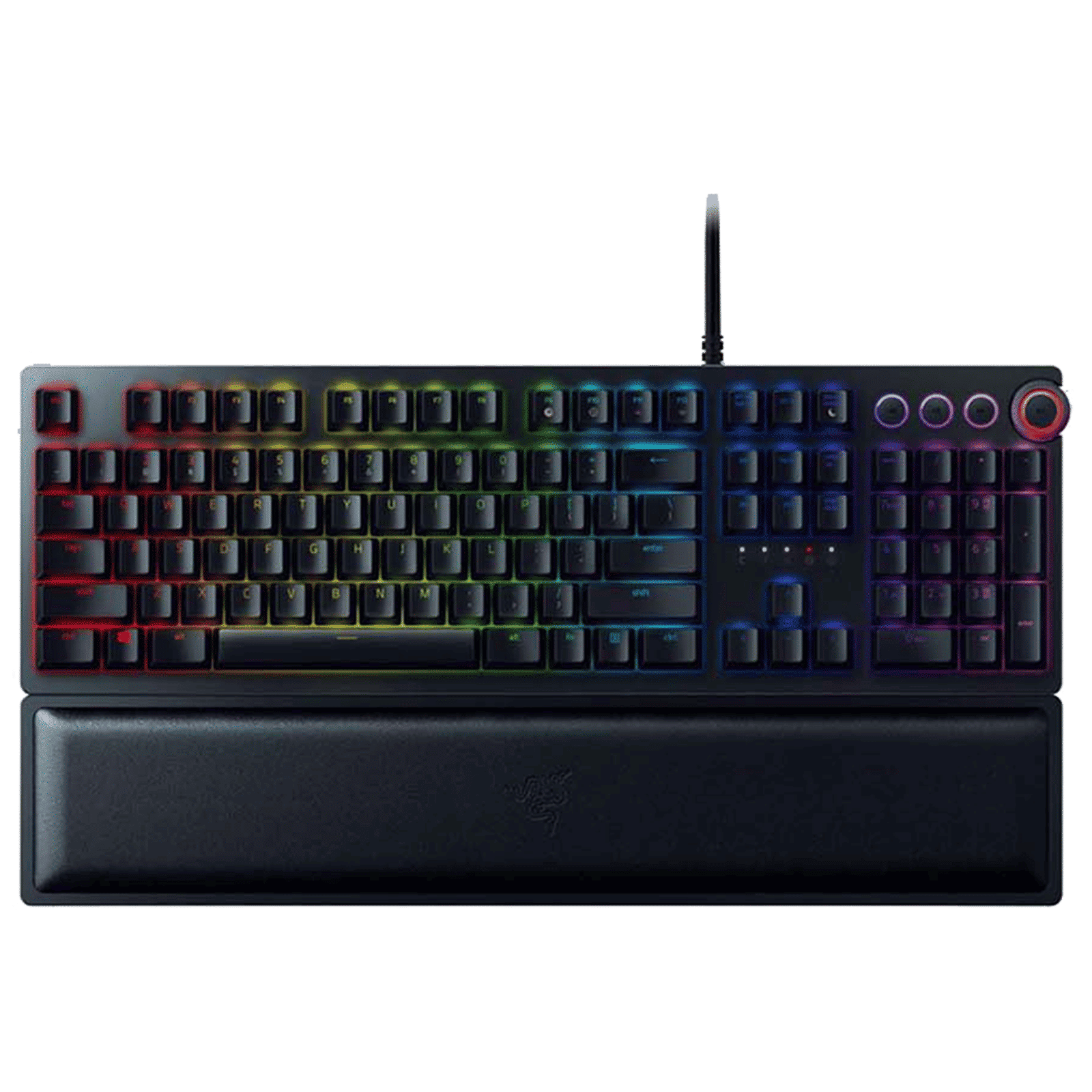 RAZER Huntsman Elite Wired Gaming Keyboard (Opto Mechanical Switch, RZ03-01870100-R3M1, Black) RAZER Huntsman Elite Wired Gaming Keyboard (Opto Mechanical Switch, RZ03-01870100-R3M1, Black)_1