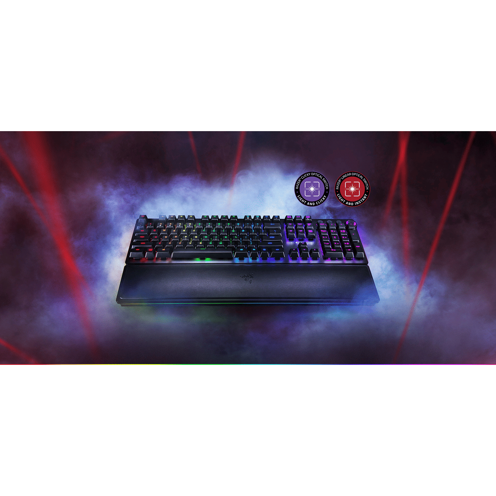 RAZER Huntsman Elite Wired Gaming Keyboard (Opto Mechanical Switch, RZ03-01870100-R3M1, Black) RAZER Huntsman Elite Wired Gaming Keyboard (Opto Mechanical Switch, RZ03-01870100-R3M1, Black)_5