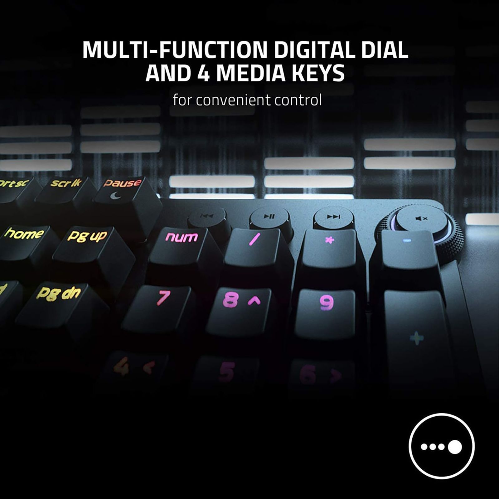 RAZER Huntsman V2 Analog Wired Gaming Keyboard with Backlit Keys (Analog Optical Switch, Black)_6