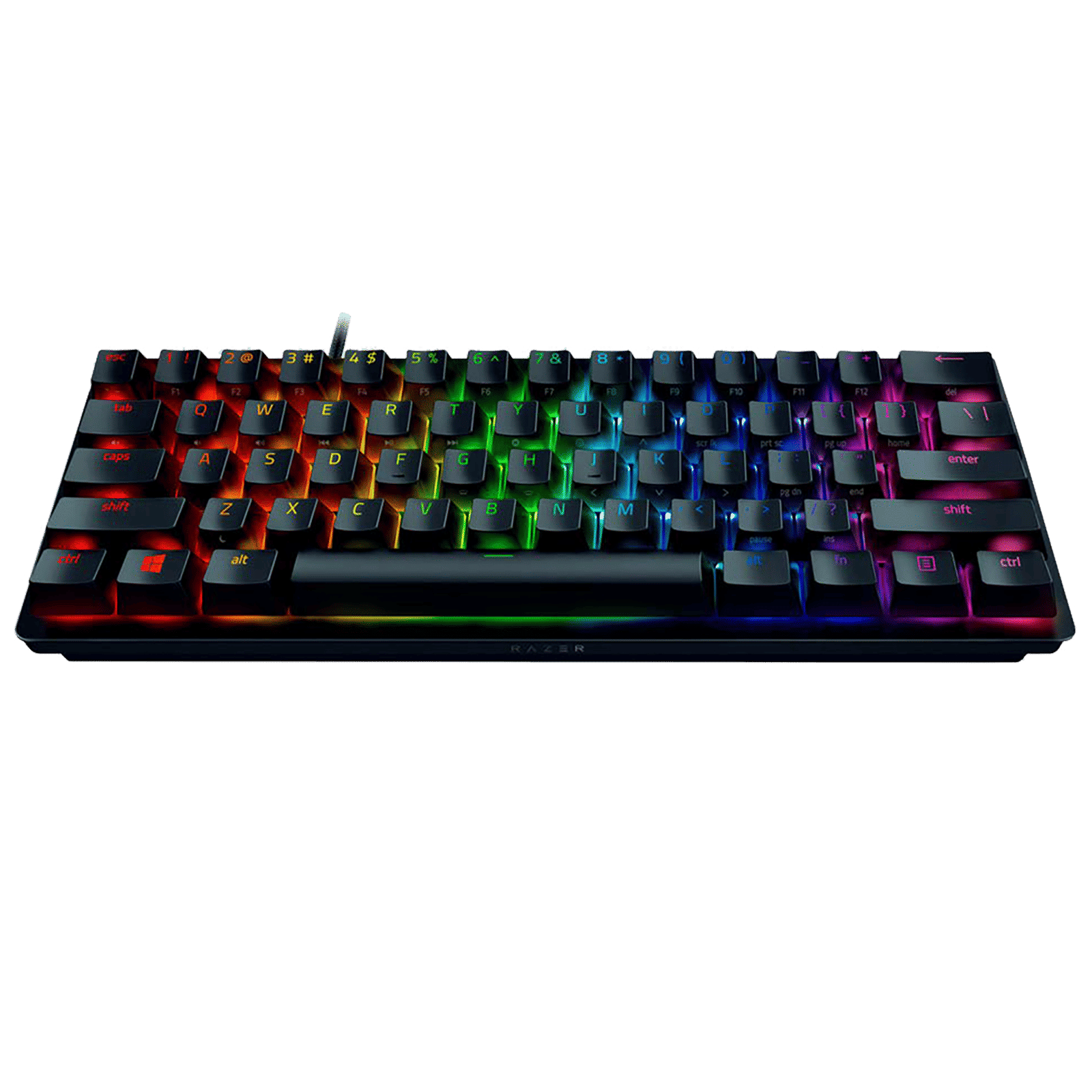 RAZER Huntsman Mini Wired Gaming Keyboard with Backlit Keys (Clicky Optical Switch, Black)_1