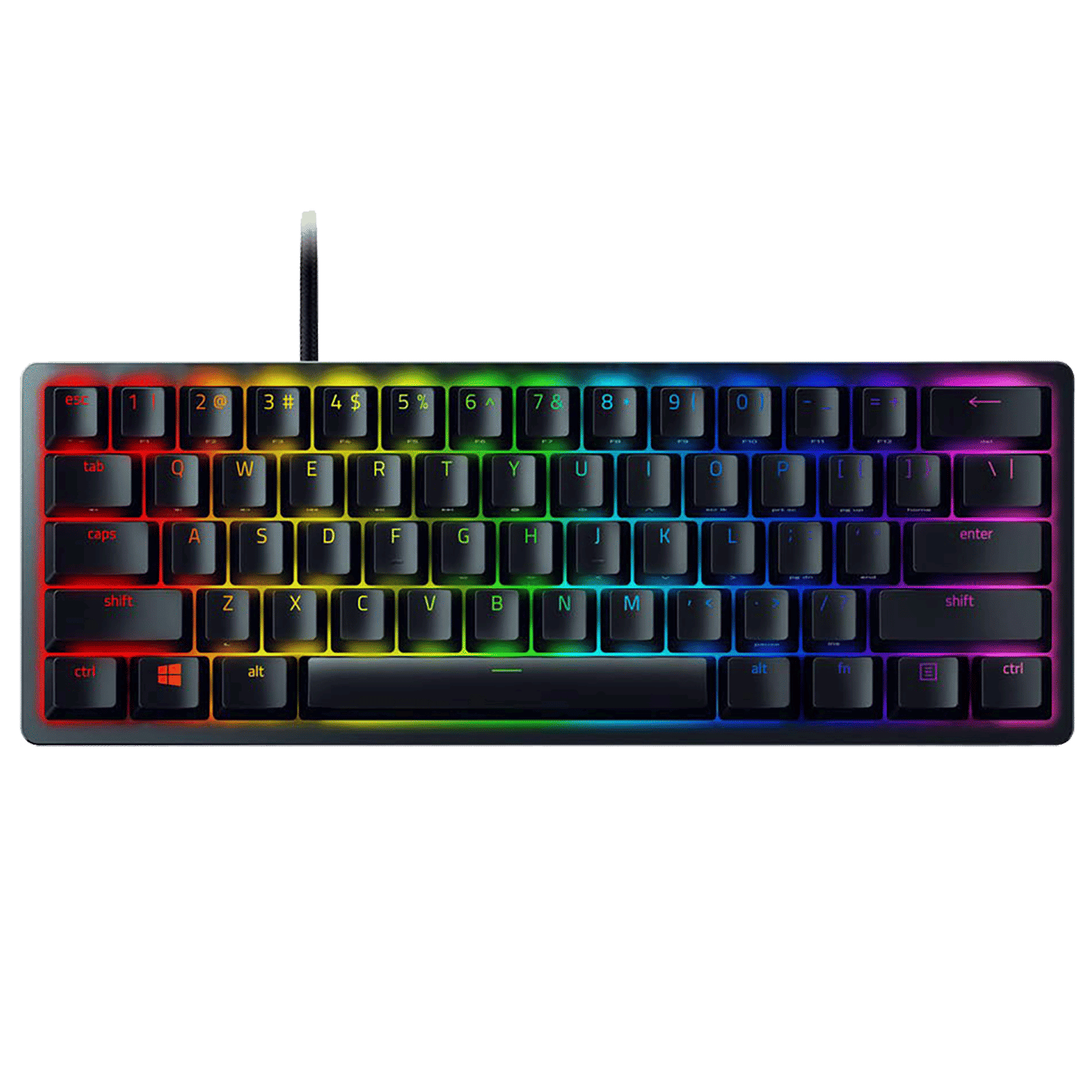 RAZER Huntsman Mini Wired Gaming Keyboard with Backlit Keys (Clicky Optical Switch, Black)_4