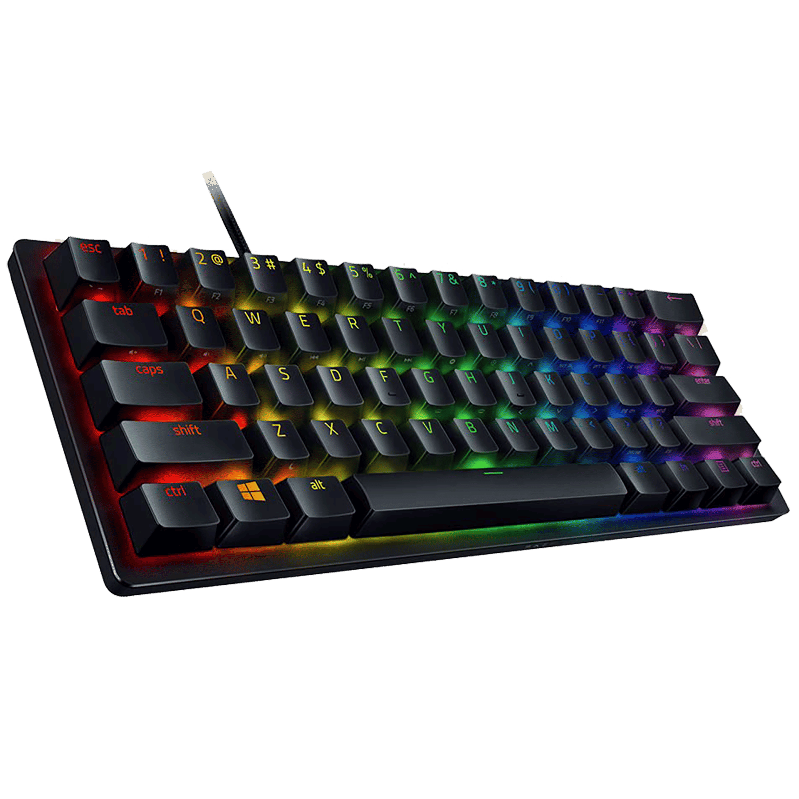 RAZER Huntsman Mini Wired Gaming Keyboard with Backlit Keys (Clicky Optical Switch, Black)_5