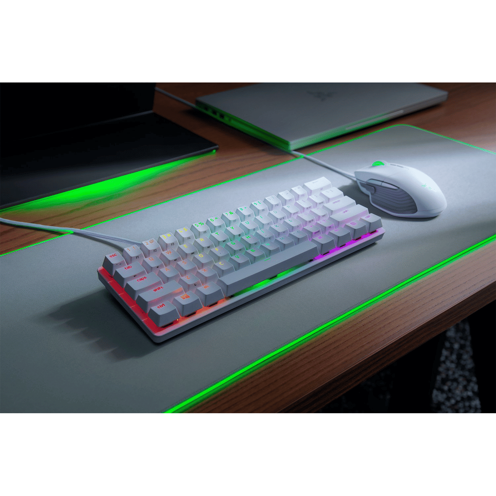 RAZER Huntsman Mini Wired Gaming Keyboard with Backlit Keys (Linear Optical Switch, Mercury)_11