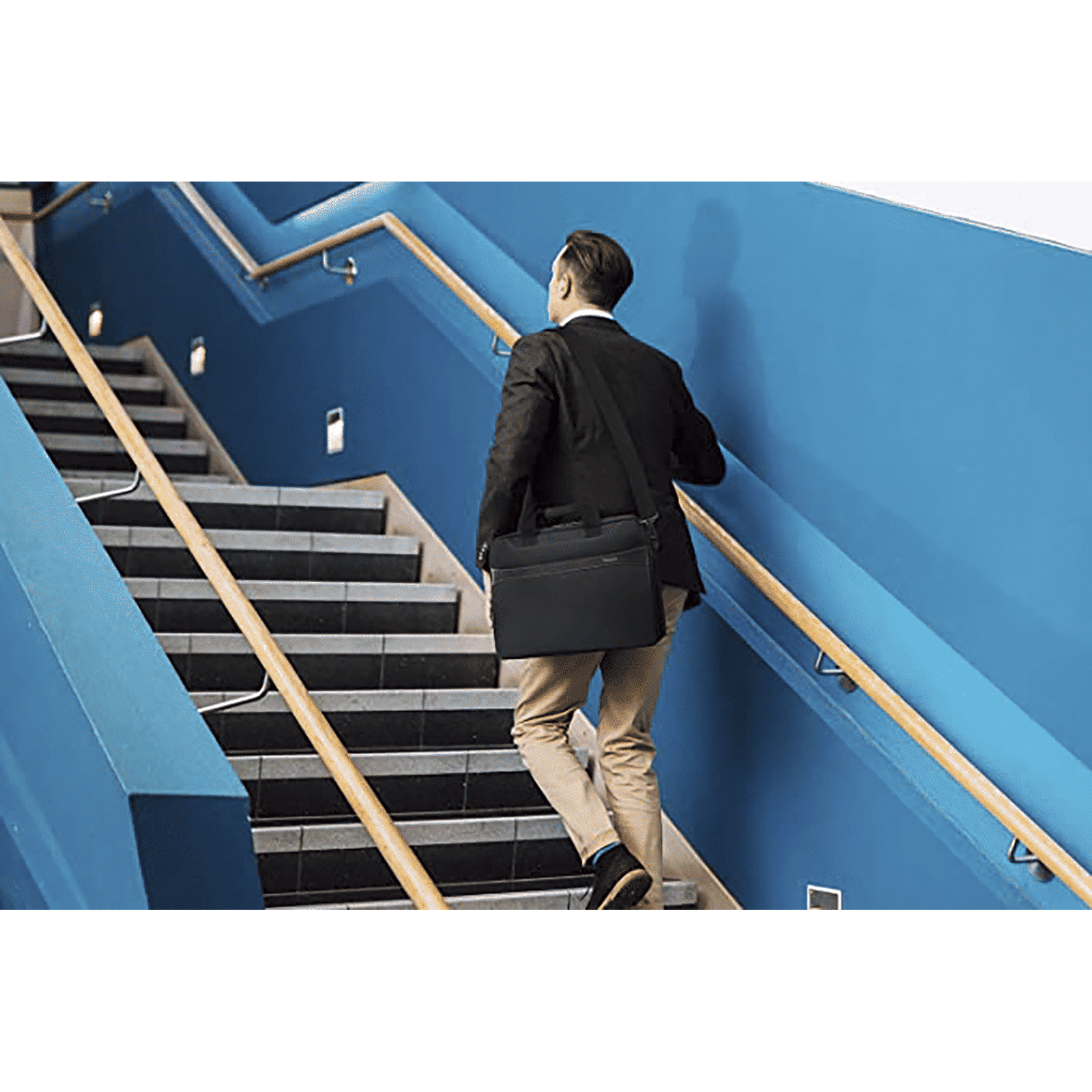 Targus Geolite Essential Polyester Laptop Sling Bag for 15.6 Inch Laptop (8 L, Lightweight, Slate Grey)_7