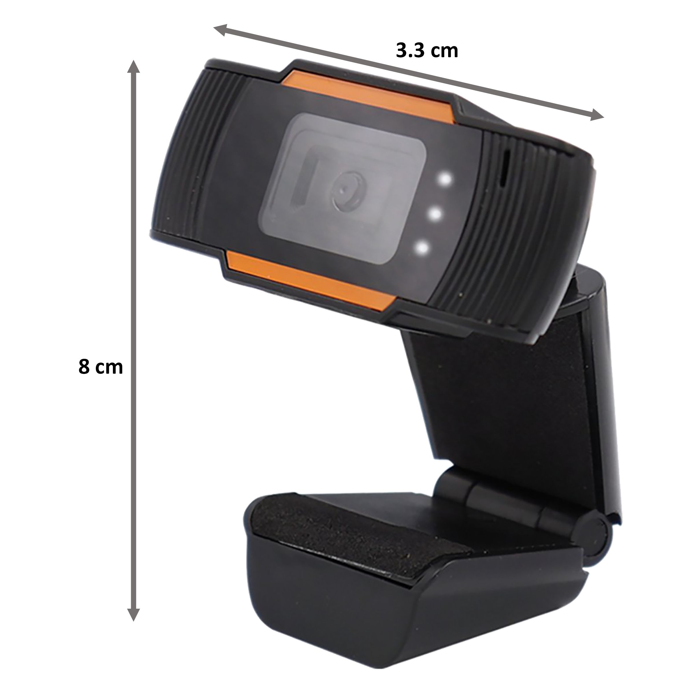 ZEBRONICS Zeb-Crisp Pro 5P Web Cam (Built-in Microphone, Black)_2