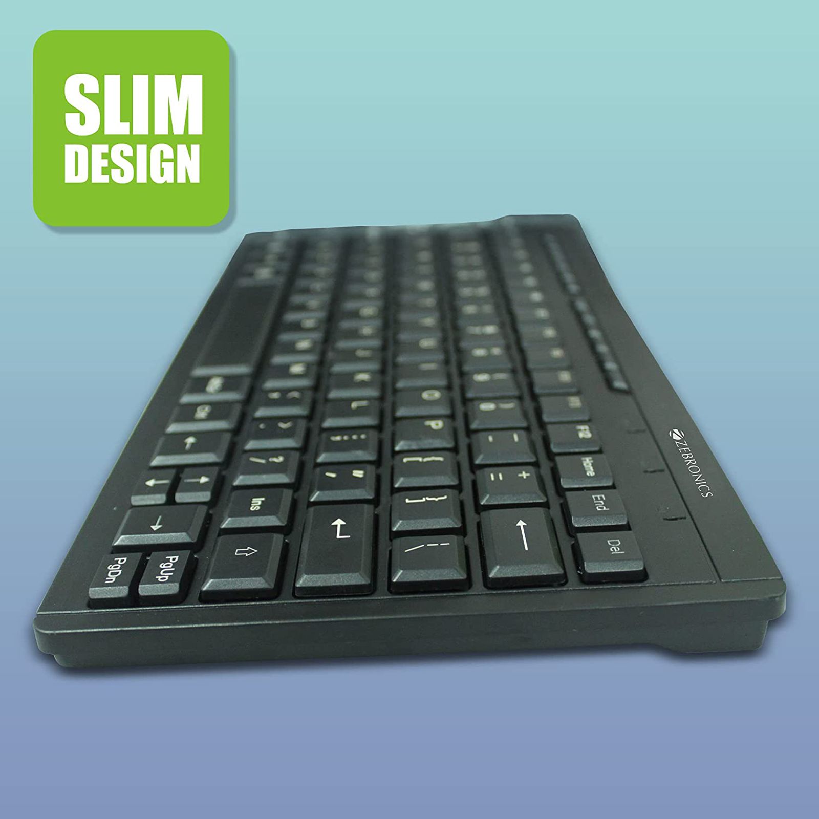 ZEBRONICS ZEB-K04 Wired Keyboard with Dedicated Multimedia Keys (Laser Printed Keycaps, Black)_9