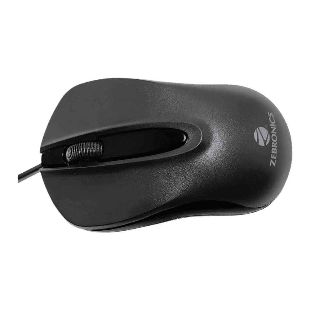 Zebronics USB Optical Mouse (Advanced Optical Sensor Technology, ZEB-Wing, Gray)_6