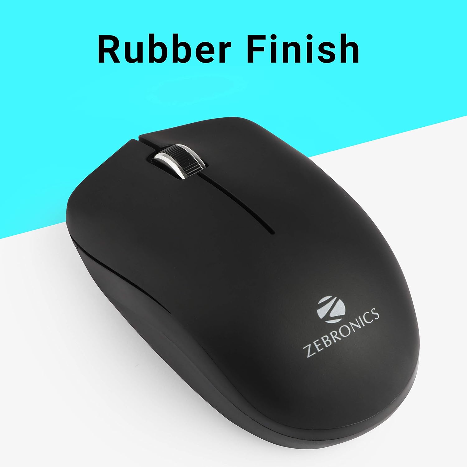 ZEBRONICS ZEB-Companion 104 Wireless Keyboard & Mouse Combo (100 Keys, 1200 DPI, Advanced Optical Sensor Technology, Black)_4