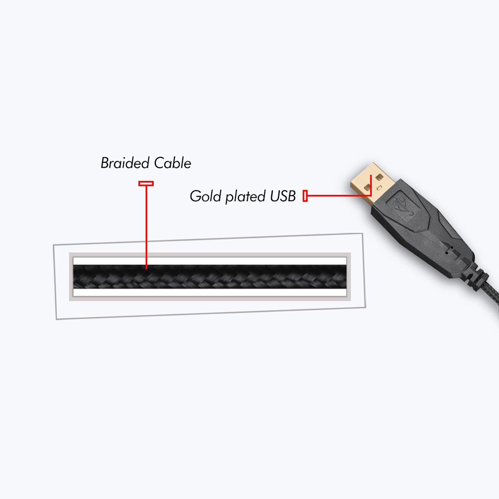 ZEBRONICS ZEB-Fighter Wired Gaming Keyboard & Mouse Combo (108 Keys, 2000 DPI Adjustable, High Precision Sensor, Black)_6