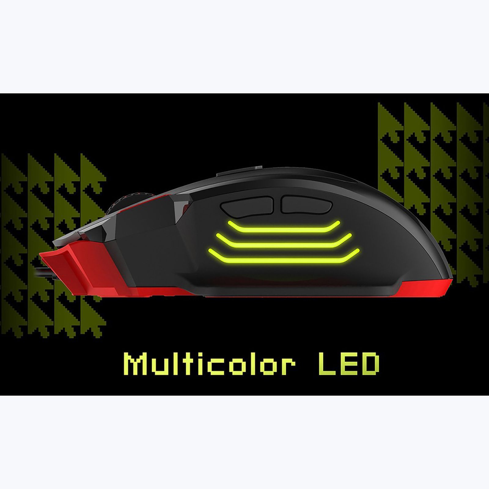 ZEBRONICS Groza Wired Optical Gaming Mouse (3200 DPI Adjustable, High Resolution Gaming Grade Sensor, Black) ZEBRONICS Groza Wired Optical Gaming Mouse (3200 DPI Adjustable, High Resolution Gaming Grade Sensor, Black)_5