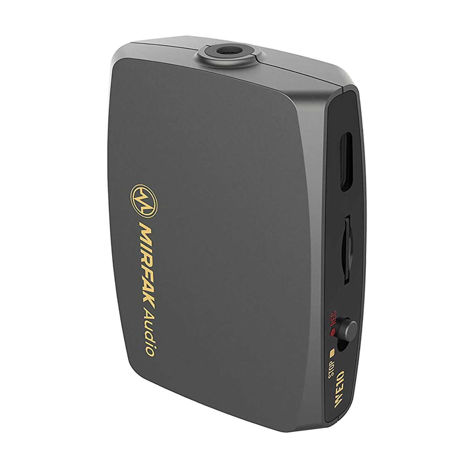 MIRFAK Audio WE10 Camera Mount Wireless Microphone (Multi-Function Screen, Black)_9