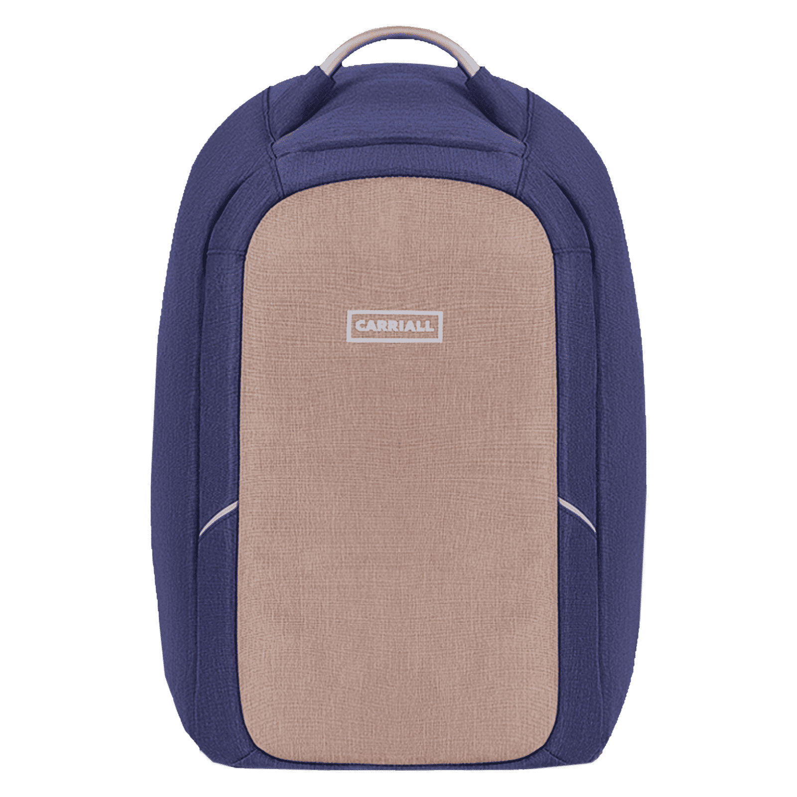 Carriall Columbus Polyester Laptop Backpack for 15.6 Inch Laptop (22.4 L, USB Charging Port, Beige)_1