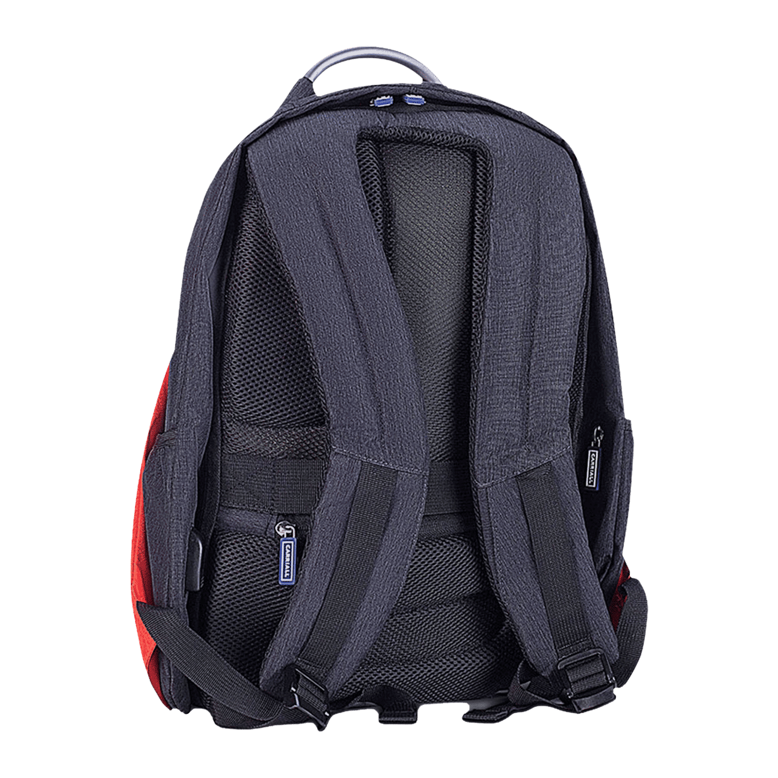 Carriall Vasco Polyester Laptop Backpack(21.1 L, USB Charging Port, Orange)_4