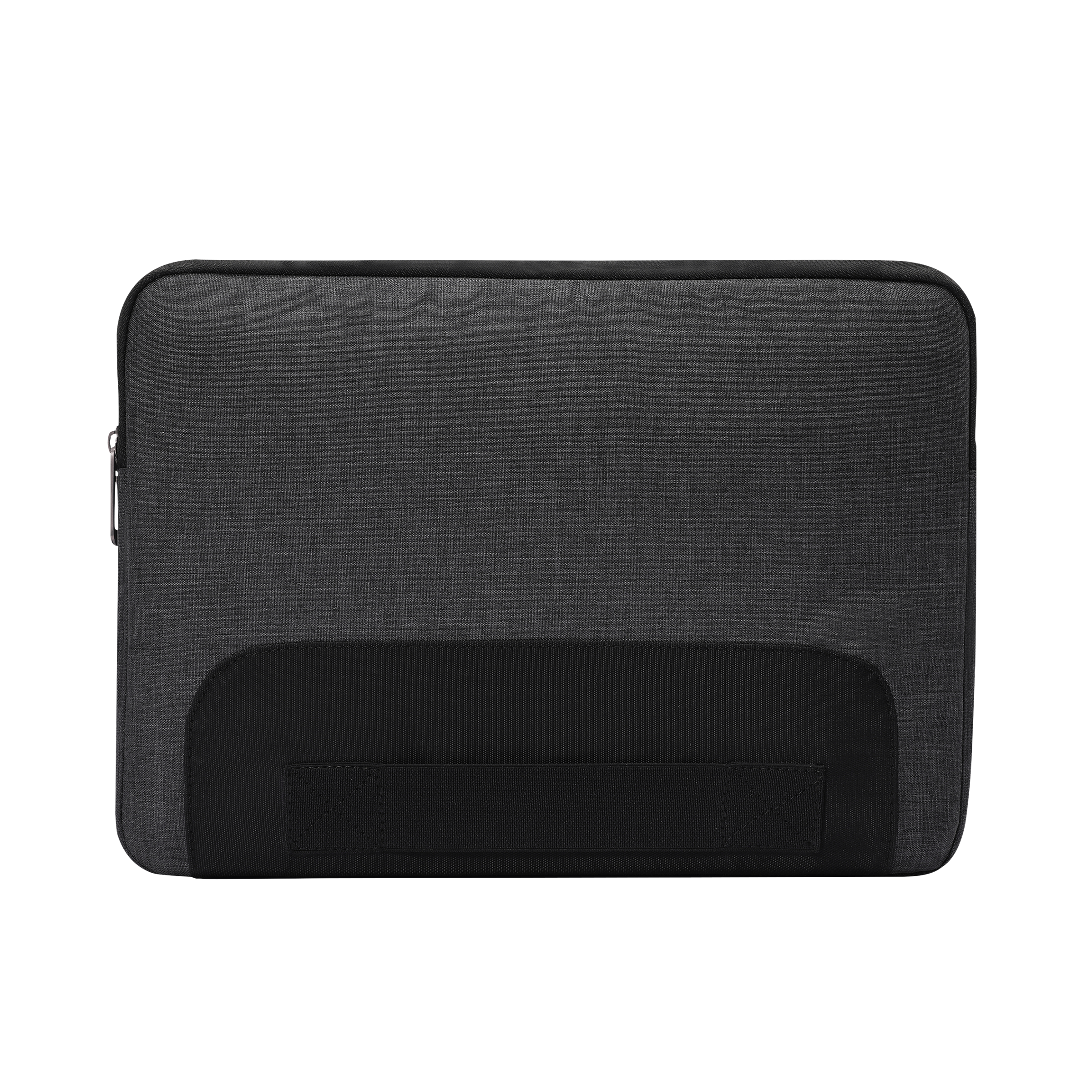Carriall Noble Fabric, Polyester Laptop Sleeve for 13 Inch Laptop (2 L, Water Resistant, Black/Grey)_7