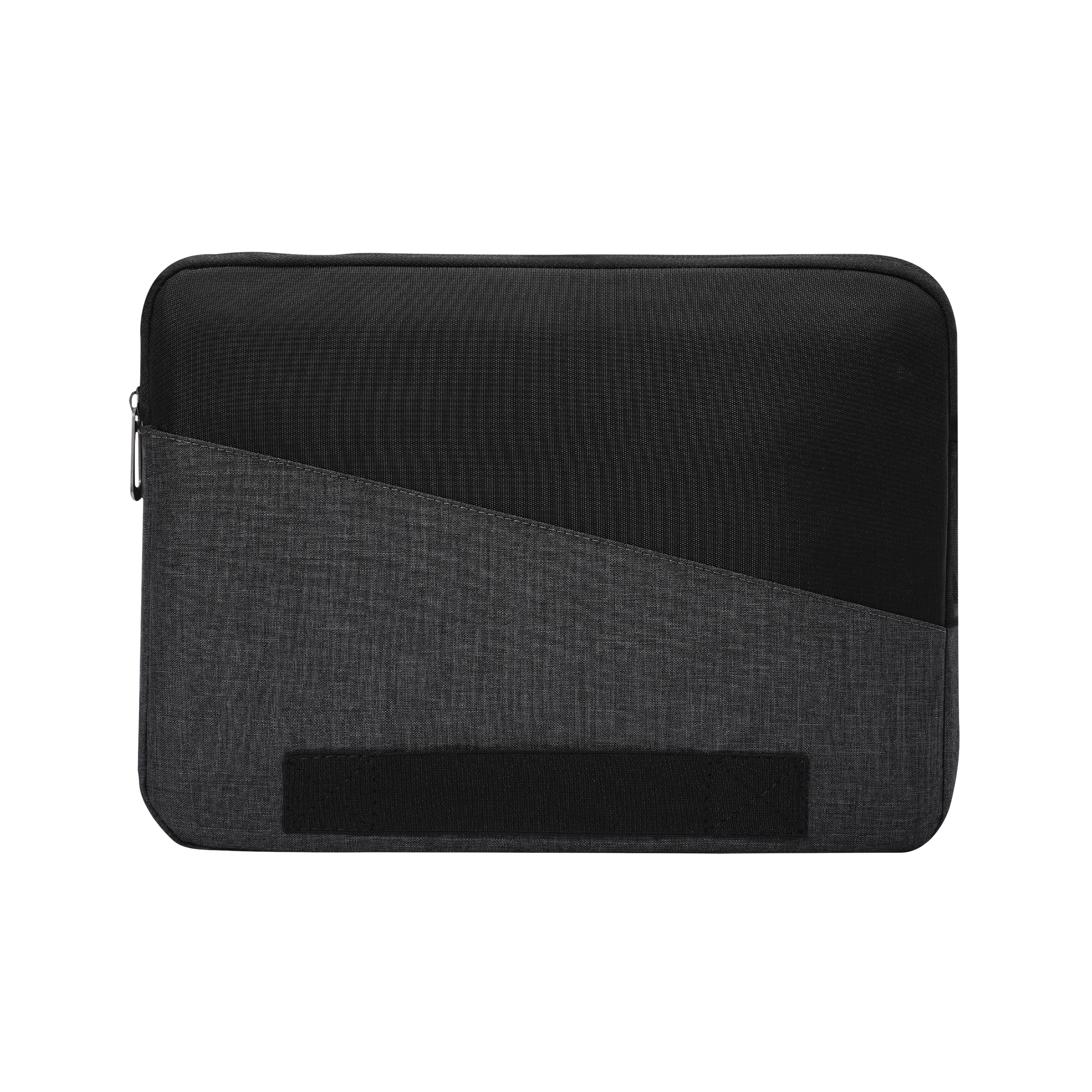 Carriall Ascent Fabric, Polyester Laptop Sleeve for 14 Inch Laptop (2 L, Water Resistant, Black/Grey)_7