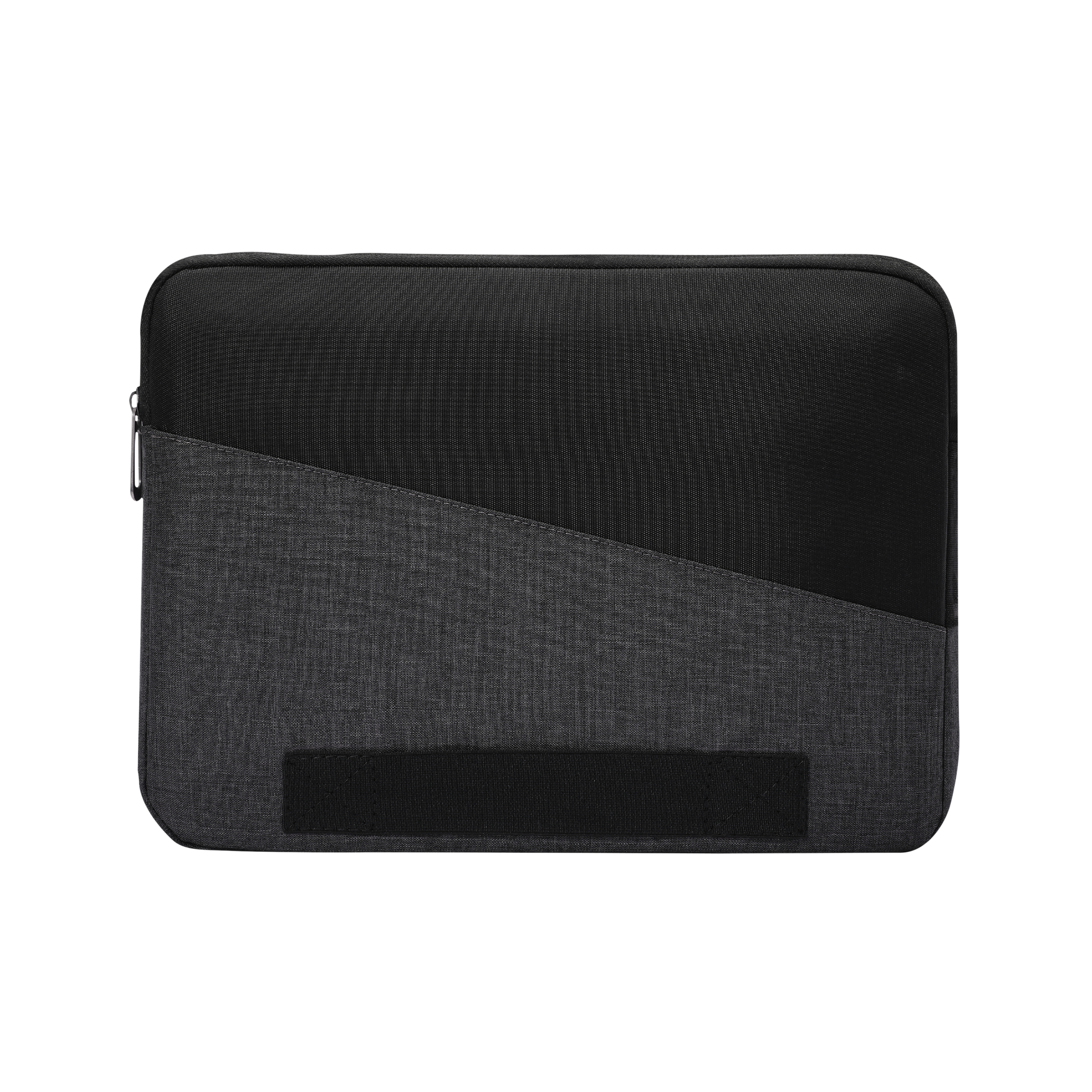 Carriall Ascent Fabric, Polyester Laptop Sleeve for 13 Inch Laptop (Water Resistant, Black/Grey)_6