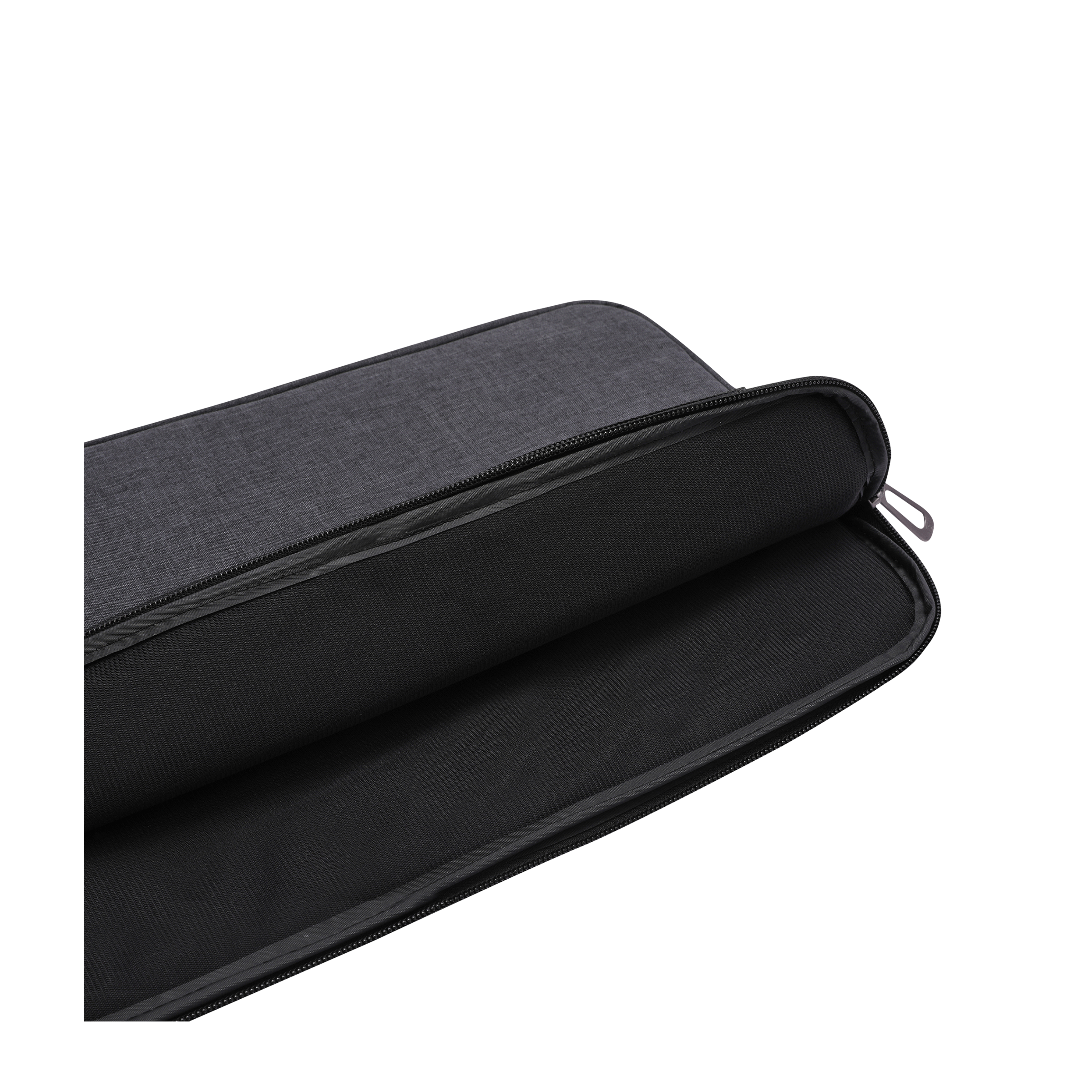 Carriall Ascent Fabric, Polyester Laptop Sleeve for 15 Inch Laptop (Water Resistant, Black/Grey) Carriall Ascent Fabric, Polyester Laptop Sleeve for 15 Inch Laptop (Water Resistant, Black/Grey)_4