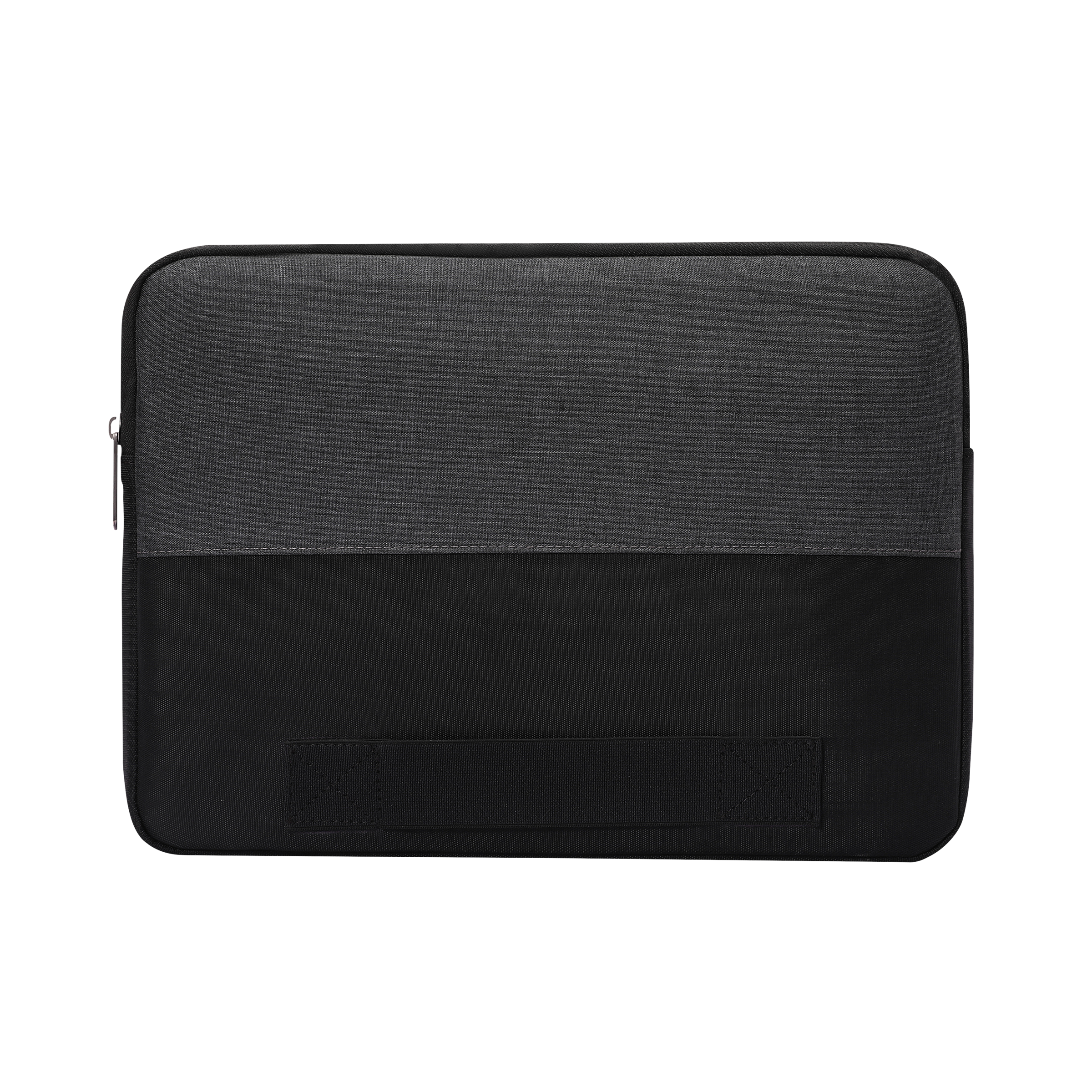 Carriall Urbane Fabric, Polyester Laptop Sleeve for 13 Inch Laptop (Water Resistant, Black/Grey)_6