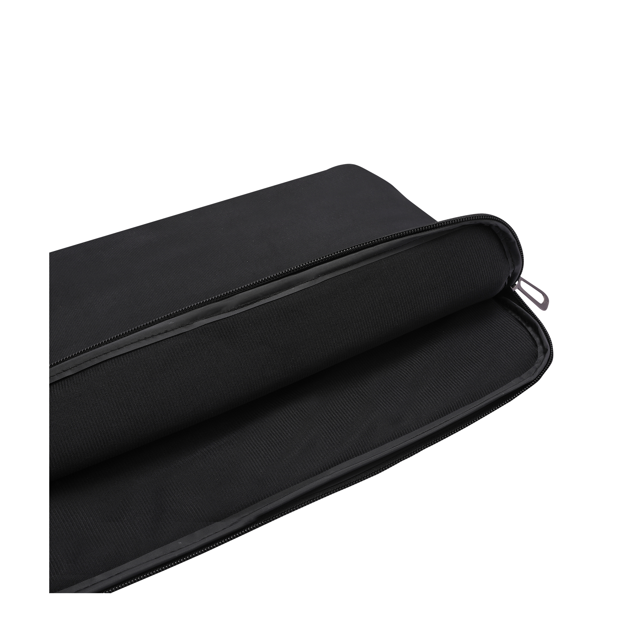 Carriall Urbane Fabric, Polyester Laptop Sleeve for 16 Inch Laptop (Water Resistant, Black/Grey)_4