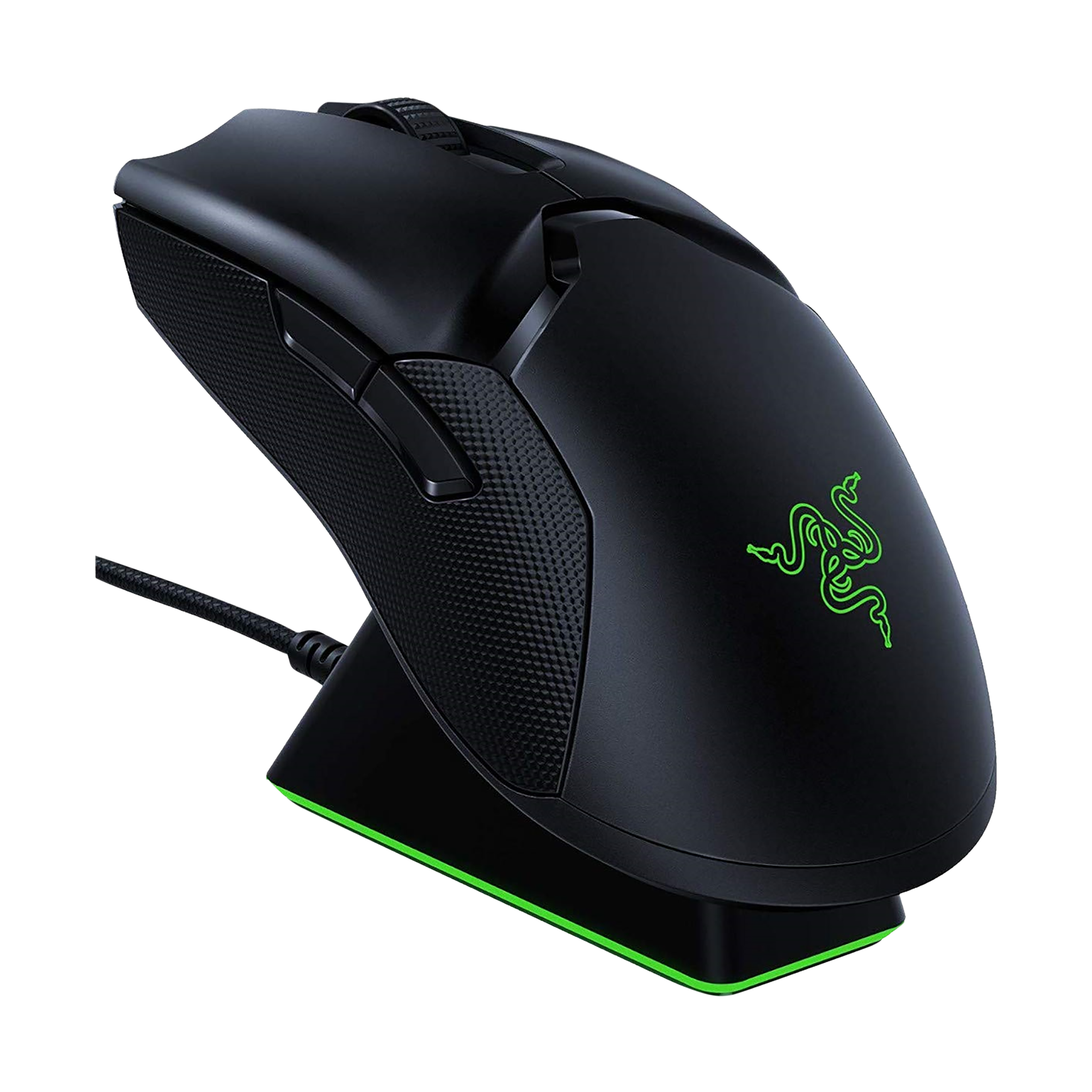 RAZER Viper Ultimate Rechargeable Wireless Optical Gaming Mouse (20000 DPI, Lightsync RGB, Black) RAZER Viper Ultimate Rechargeable Wireless Optical Gaming Mouse (20000 DPI, Lightsync RGB, Black)_1