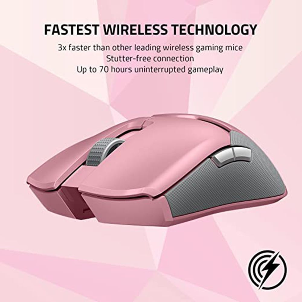 RAZER Viper Ultimate Rechargeable Wireless Optical Gaming Mouse (20000 DPI, Upto 70 Million Clicks, Quartz)_7
