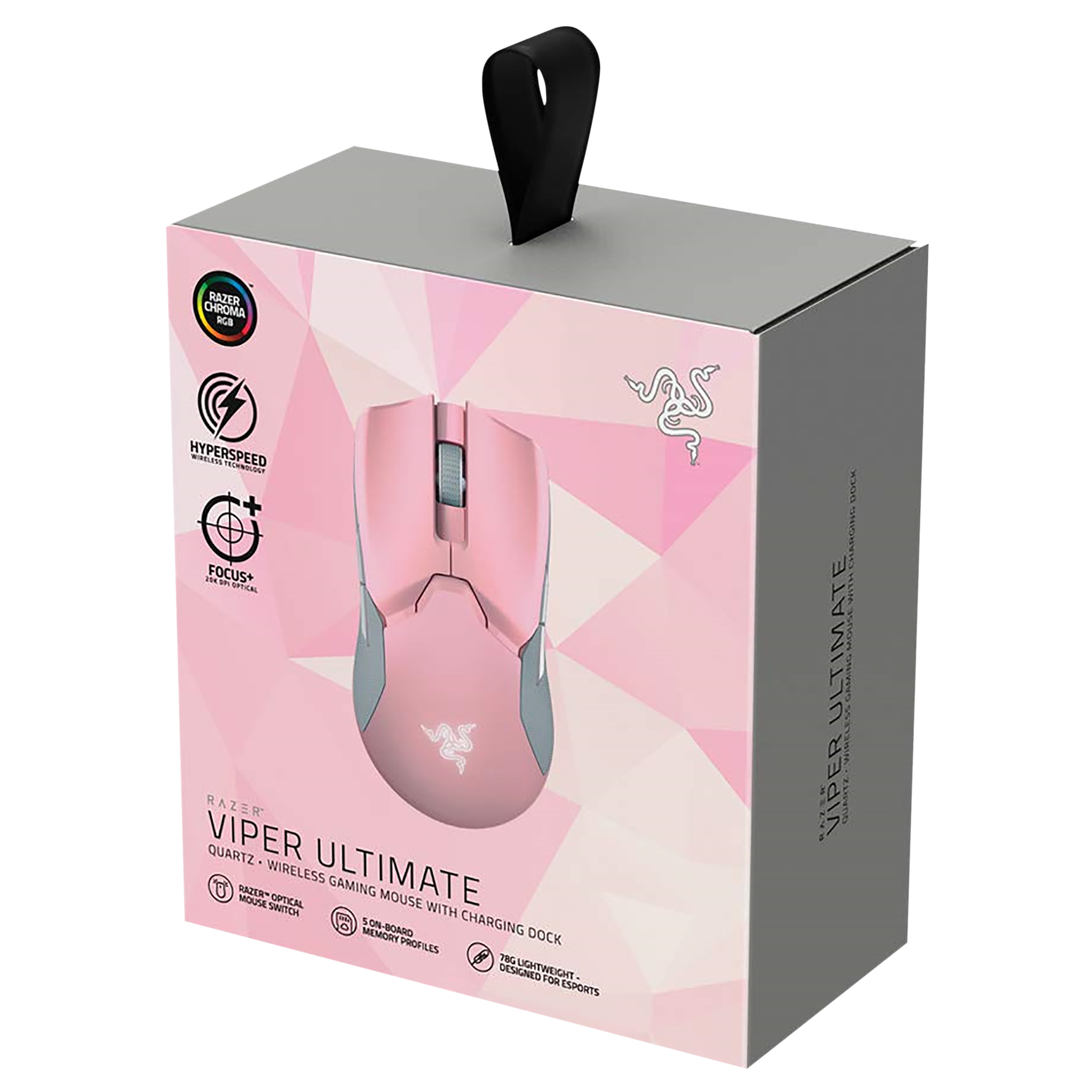 RAZER Viper Ultimate Rechargeable Wireless Optical Gaming Mouse (20000 DPI, Upto 70 Million Clicks, Quartz)_10