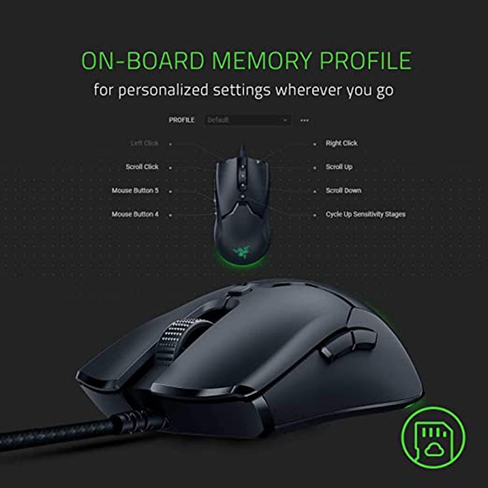 RAZER Viper Mini Wired Optical Gaming Mouse (8500 DPI, Ultra-Lightweight Design, Black)_9