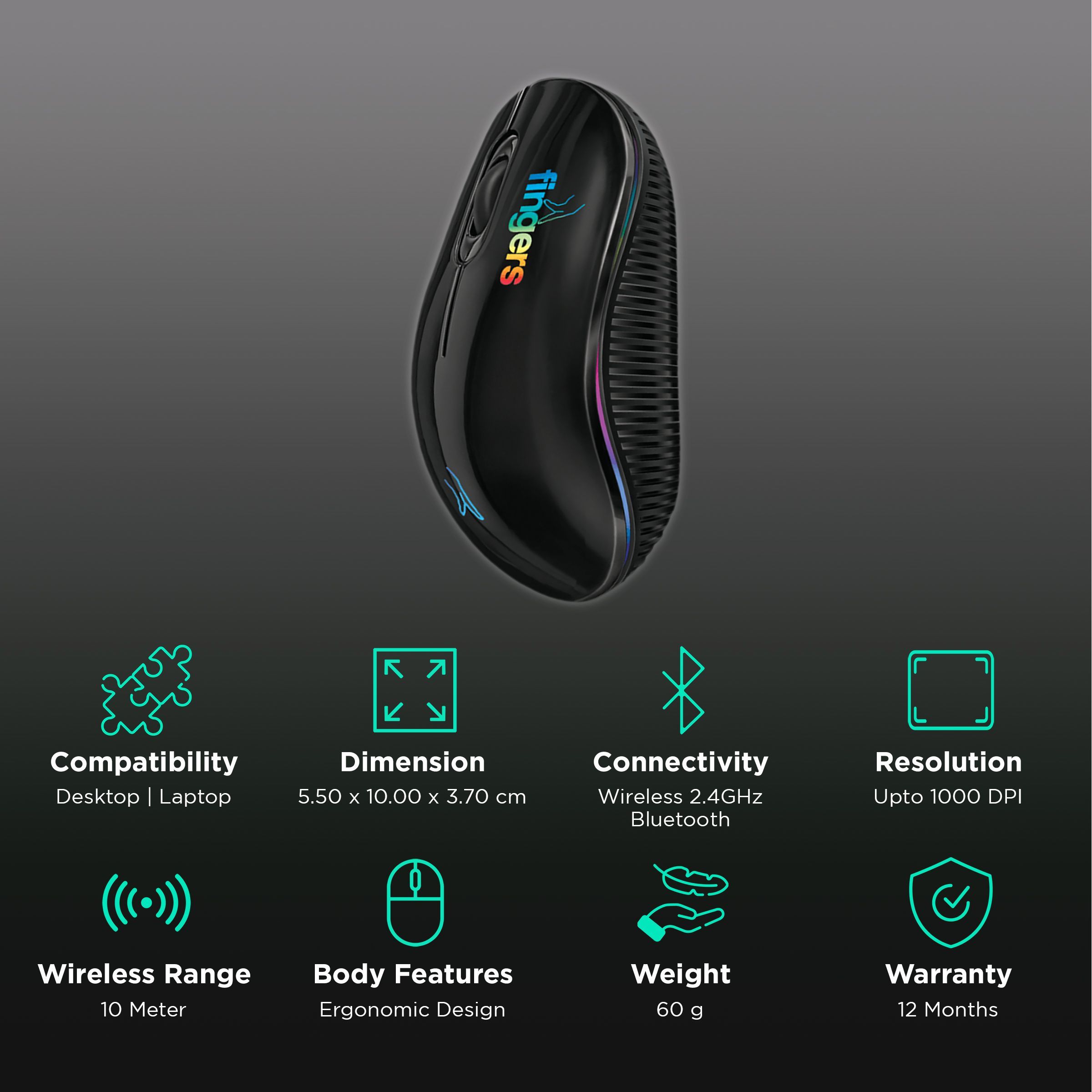 RAZER Viper Mini Wired Optical Gaming Mouse (8500 DPI, Ultra-Lightweight Design, Black)_2