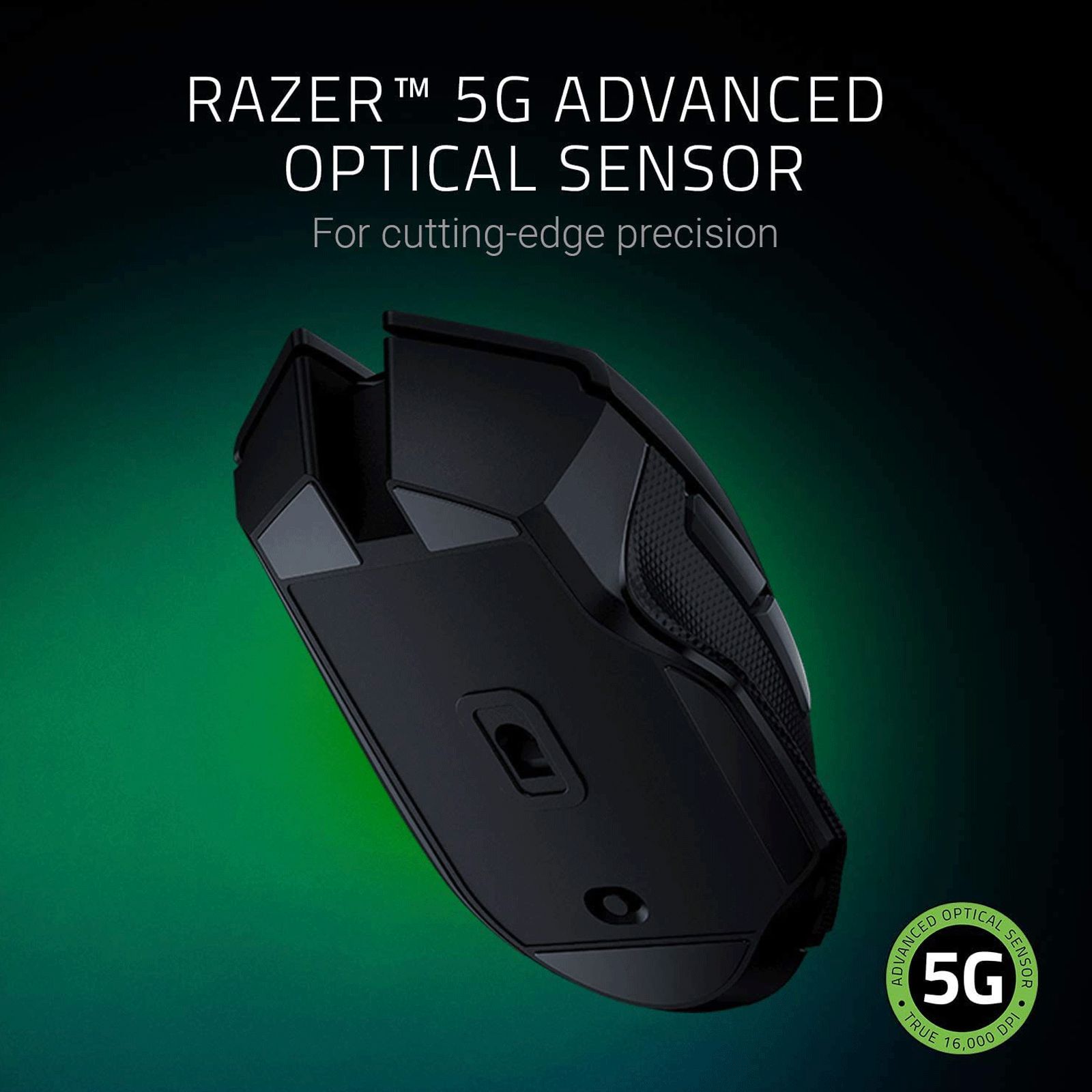 RAZER Basilisk X HyperSpeed Wireless Optical Gaming Mouse with Customizable Buttons (16000 DPI Adjustable, 450 IPS Tracking Speed, Matte Black) RAZER Basilisk X HyperSpeed Wireless Optical Gaming Mouse with Customizable Buttons (16000 DPI Adjustable, 450 IPS Tracking Speed, Matte Black)_10