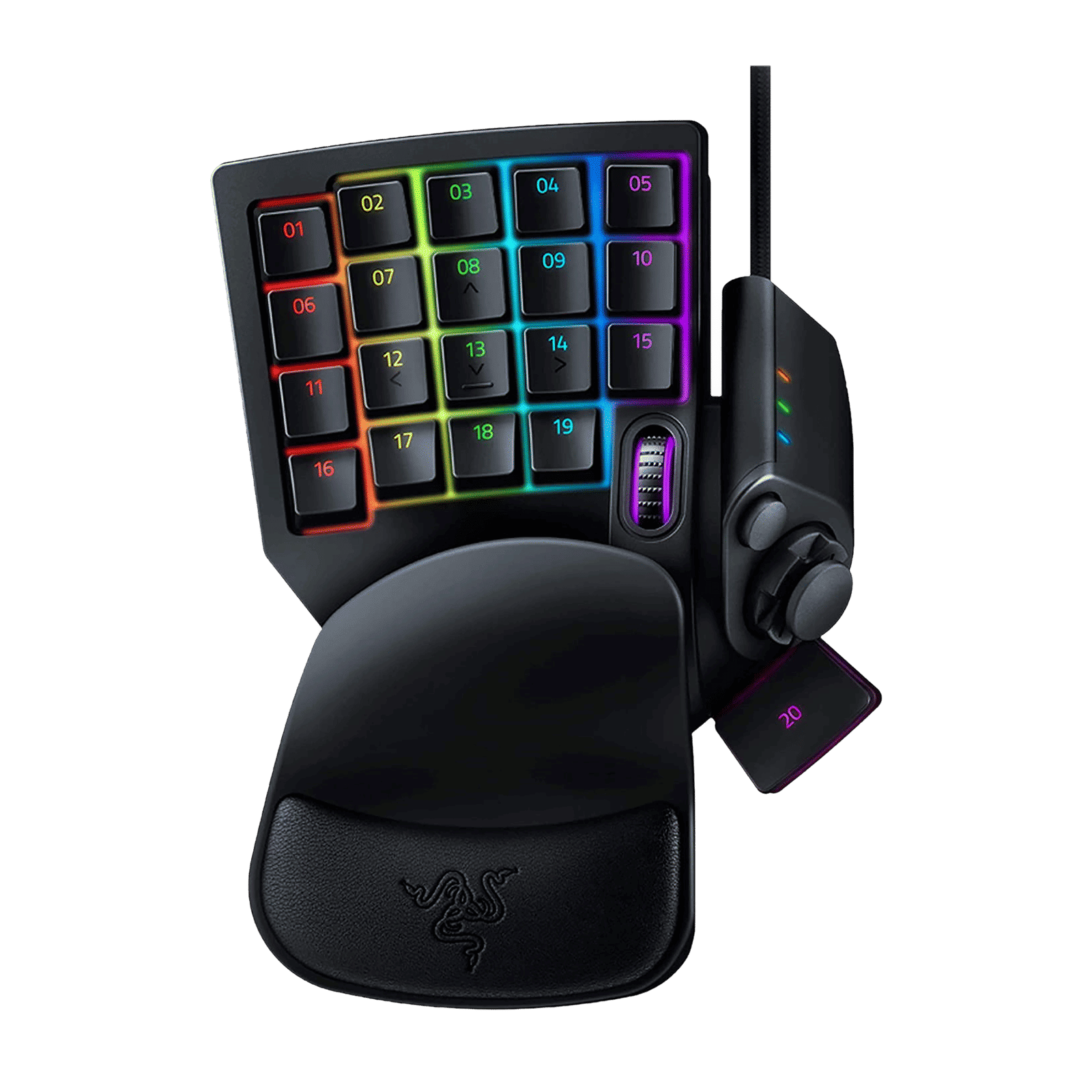 RAZER Tartarus V2 Wired Gaming Keyboard with Backlit Keys (Mecha Membrane, Black) RAZER Tartarus V2 Wired Gaming Keyboard with Backlit Keys (Mecha Membrane, Black)_1