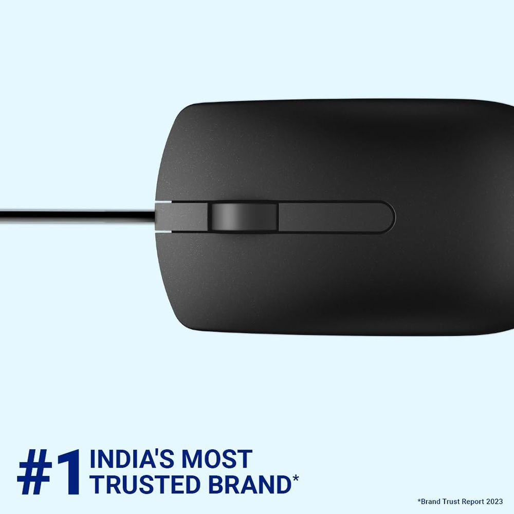 DELL MS116 Wired Performance Mouse (1000 DPI, Contemporary Aesthetic, Black)_7