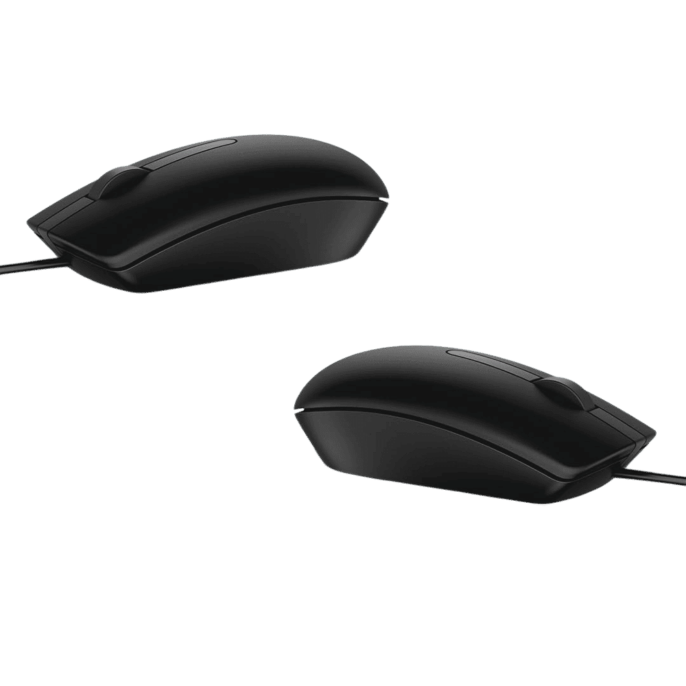 DELL MS116 Wired Performance Mouse (1000 DPI, Contemporary Aesthetic, Black)_4