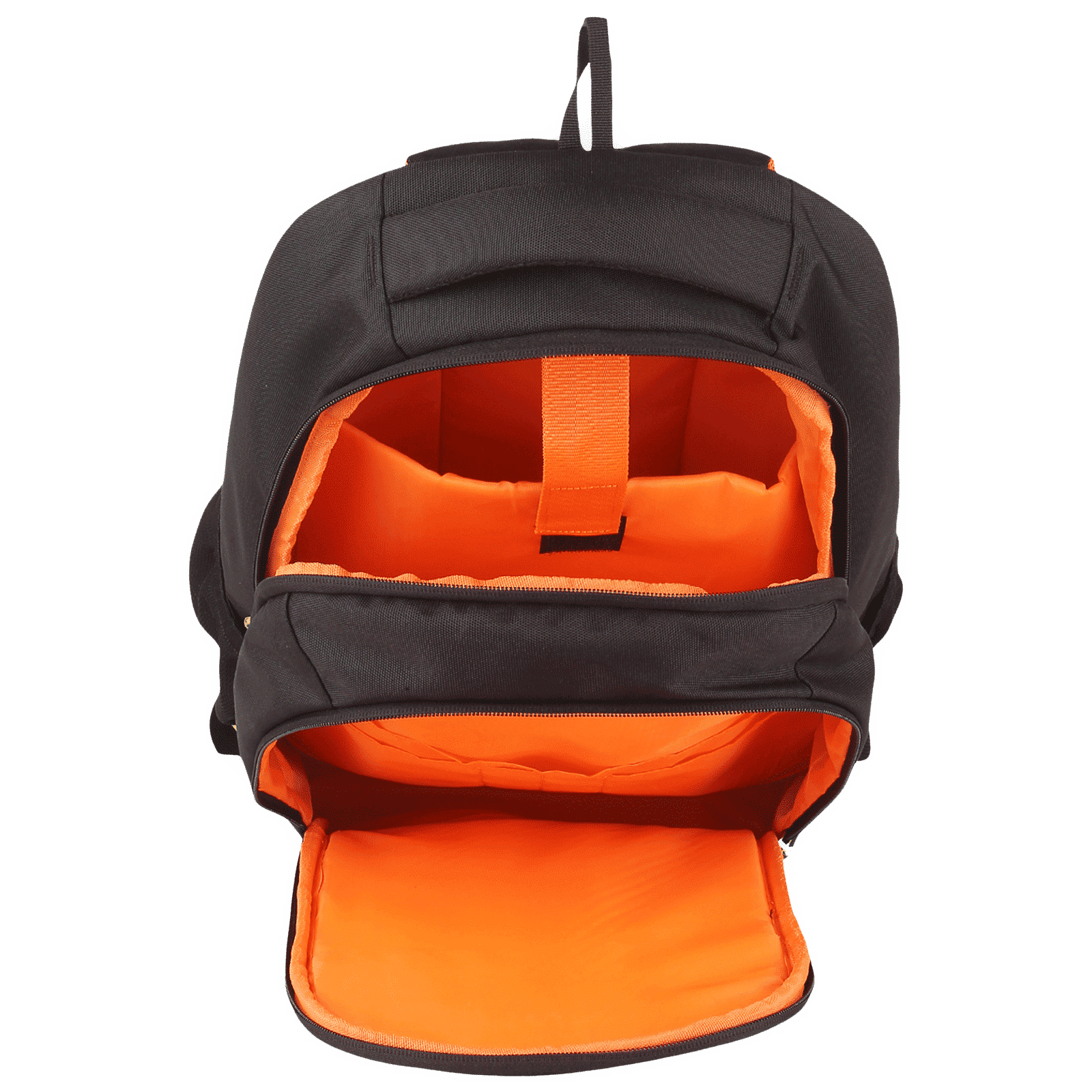 Croma Nova Polyester Laptop Backpack for 15.6 Inch Laptop (21.7 L, Cushioned Compartment, Black) Croma Nova Polyester Laptop Backpack for 15.6 Inch Laptop (21.7 L, Cushioned Compartment, Black)_4