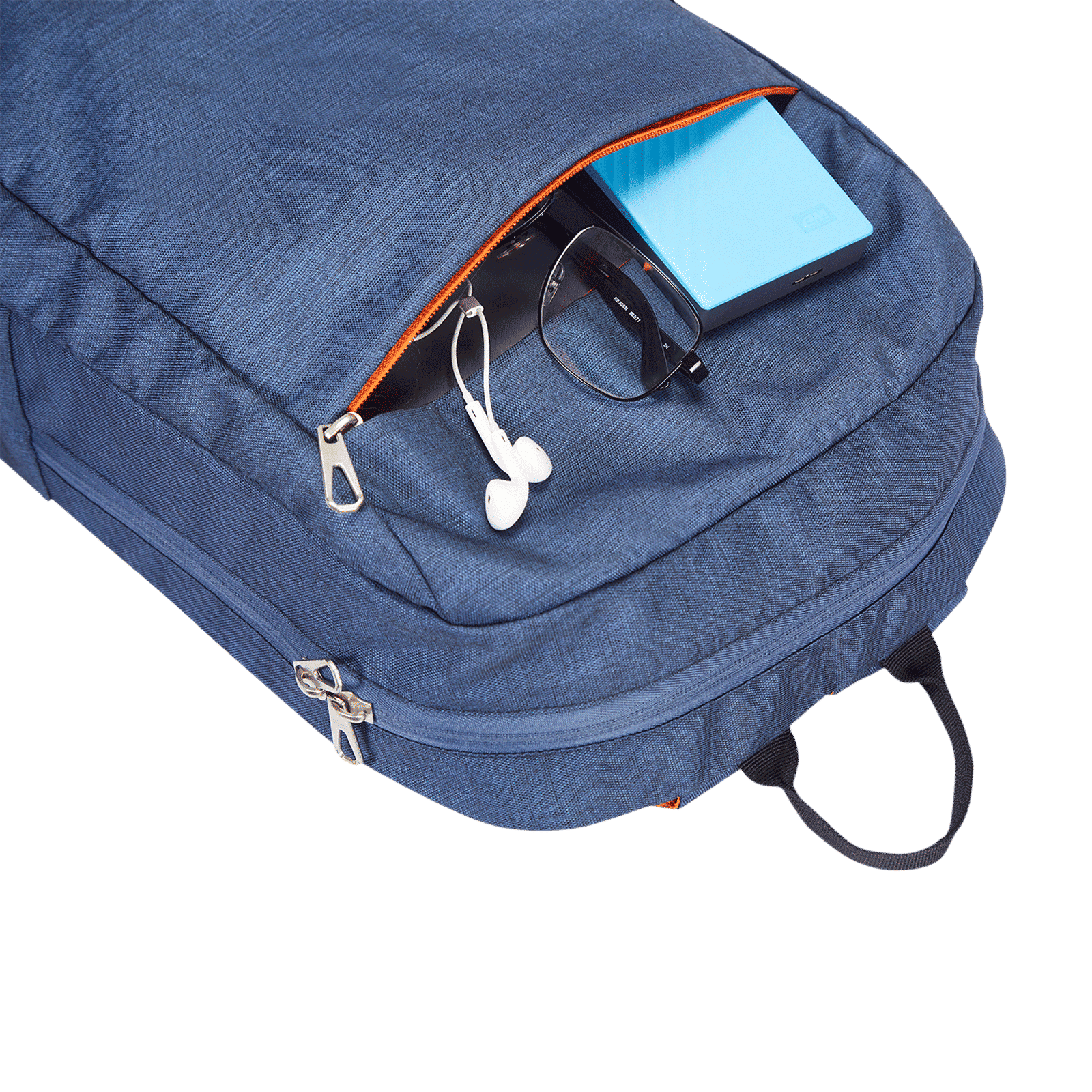 Croma Standard Polyester Laptop Backpack for 15.6 Inch Laptop (21.7 L, Adjustable Shoulder Strap, Blue)_10