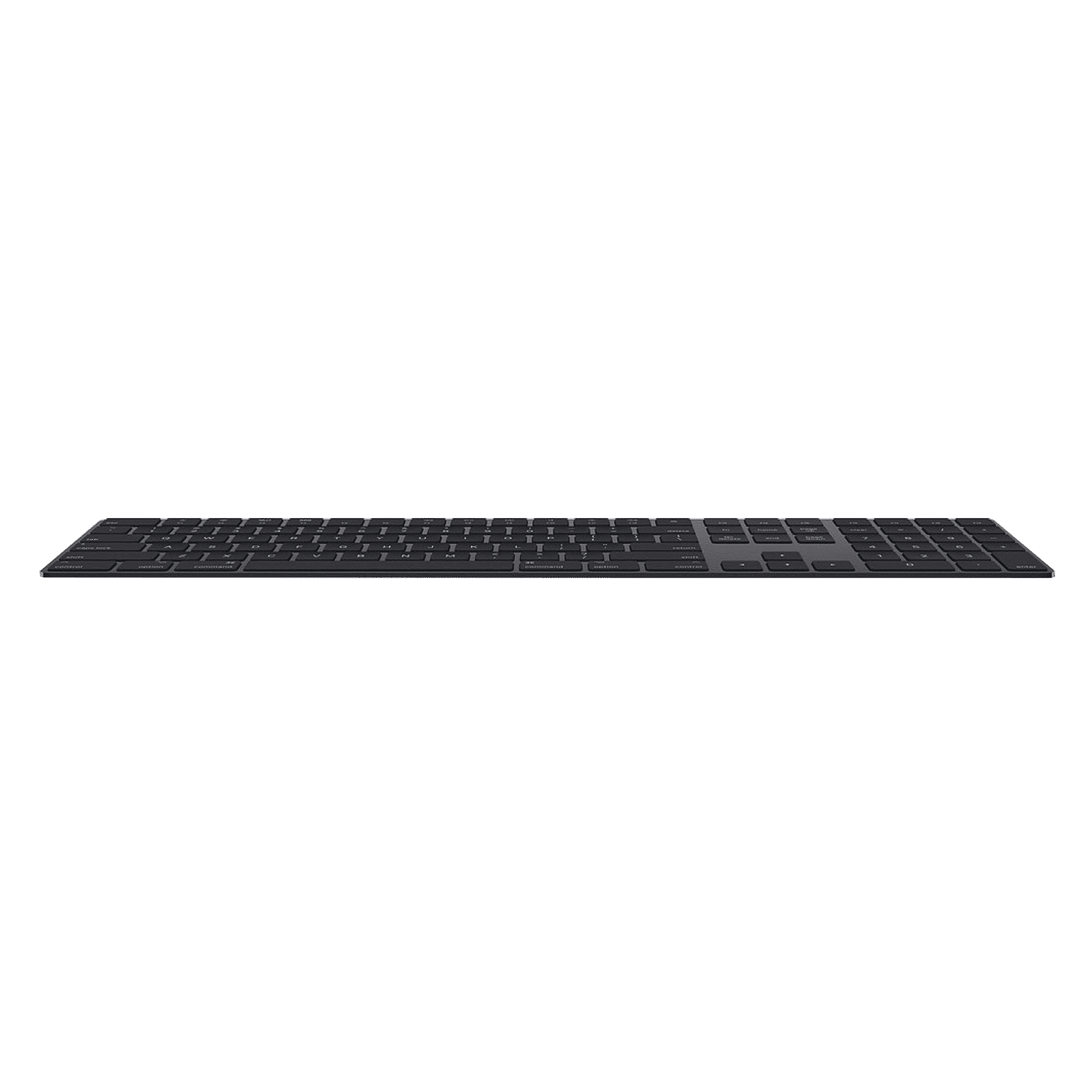 Apple Magic Rechargeable Bluetooth Wireless Keyboard with Number Pad (Unique Scissor Mechanism, Space Grey)_2