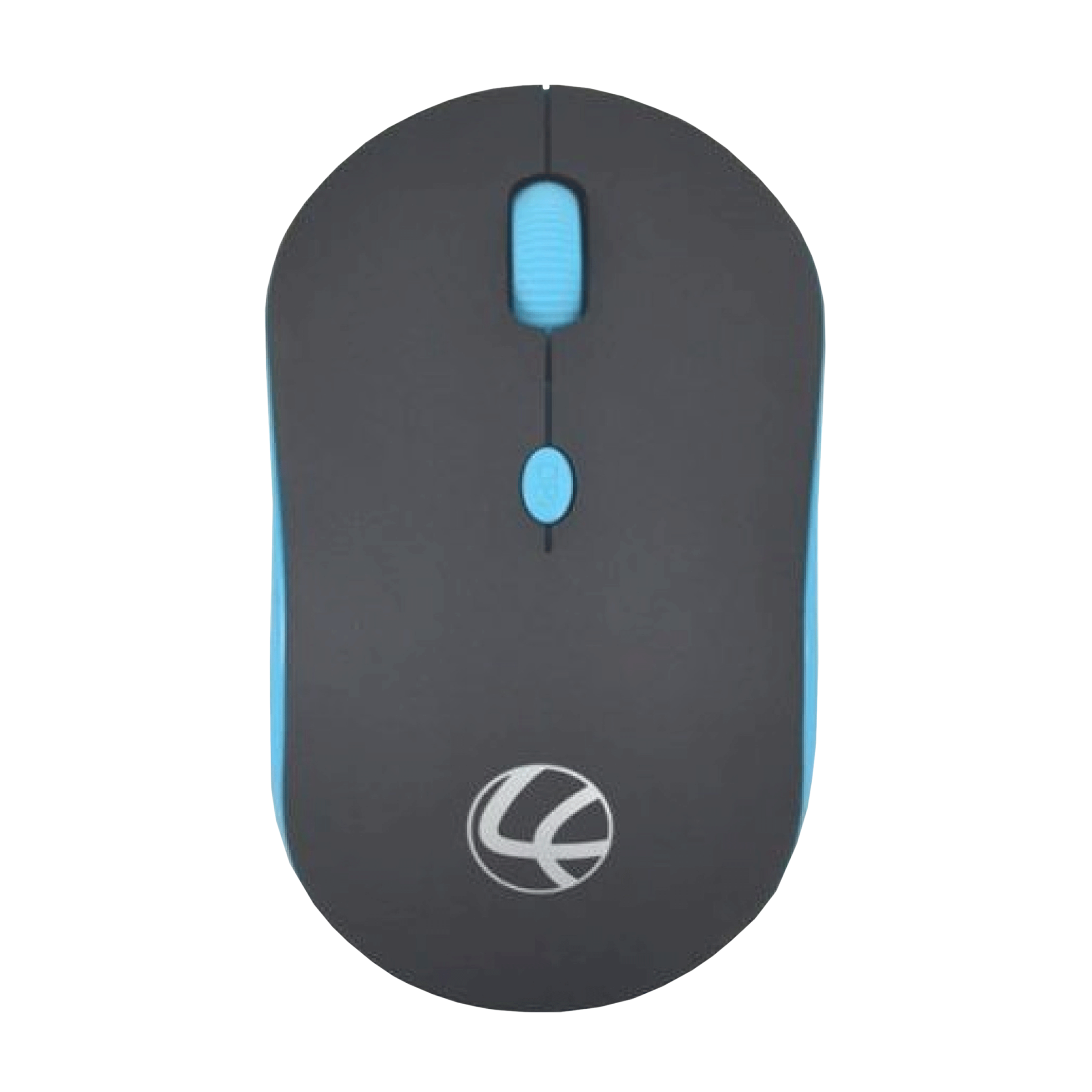 LAPCARE Safari Wireless Optical Mouse (1600 DPI, Ultra Portable, Black Blue)_1