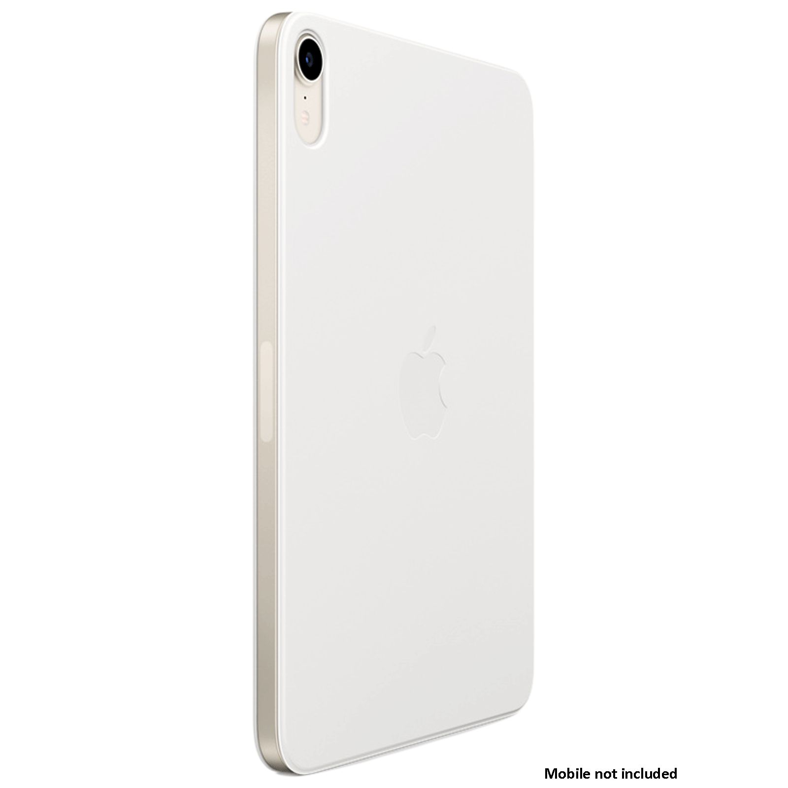 Apple Smart Leather Folio Case for Apple iPad Mini (6th Gen) 8.3 Inch (Magnetic Attachments, White)_6