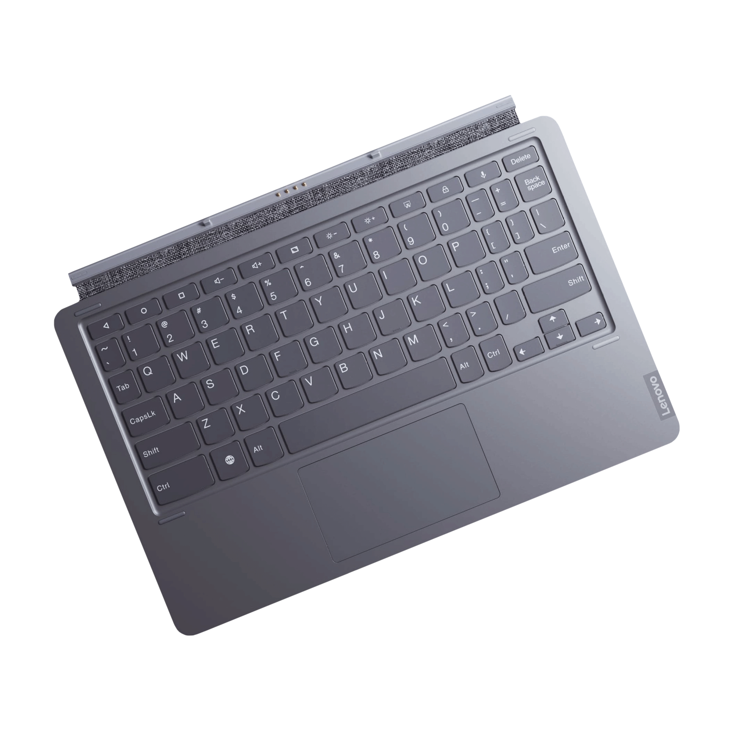 Lenovo Wireless Detachable Keyboard for P11 Pro with Touchpad (Built-in Kickstand, Grey) Lenovo Wireless Detachable Keyboard for P11 Pro with Touchpad (Built-in Kickstand, Grey)_1