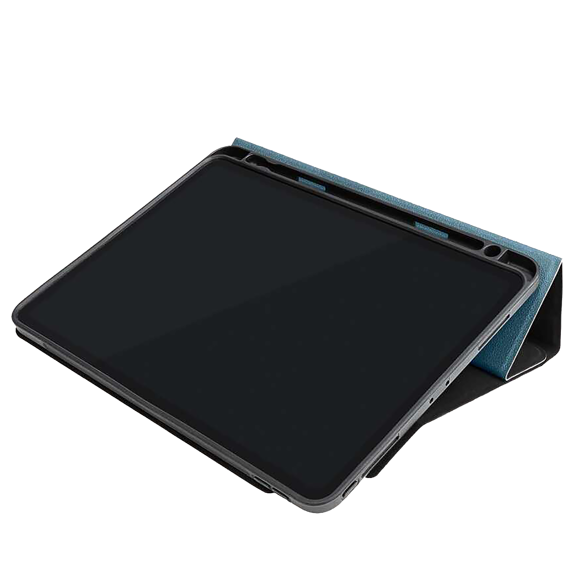 Tucano Premio Plastic Folio Case for Apple iPad Pro 11 Inch (1st, 2nd, 3rd, 4th Gen) (Apple Pencil Internal Support, Petrol Blue)_8