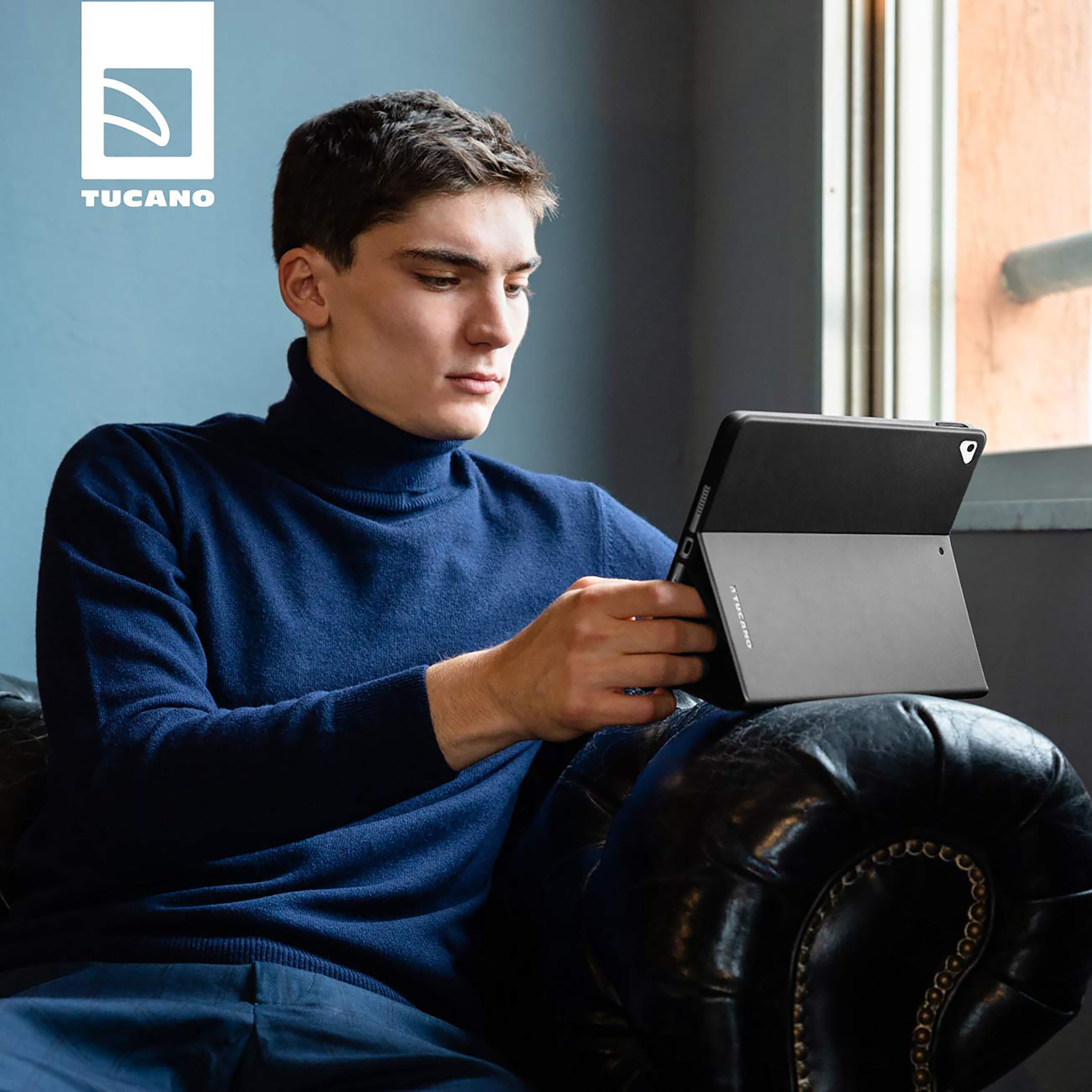 Tucano Up Plus TPU Folio Case for Apple iPad 10.2 Inch (7th, 8th, 9th Gen), iPad Air 10.5 Inch (Apple Pencil Internal Support, Black) Tucano Up Plus TPU Folio Case for Apple iPad 10.2 Inch (7th, 8th, 9th Gen), iPad Air 10.5 Inch (Apple Pencil Internal Support, Black)_9