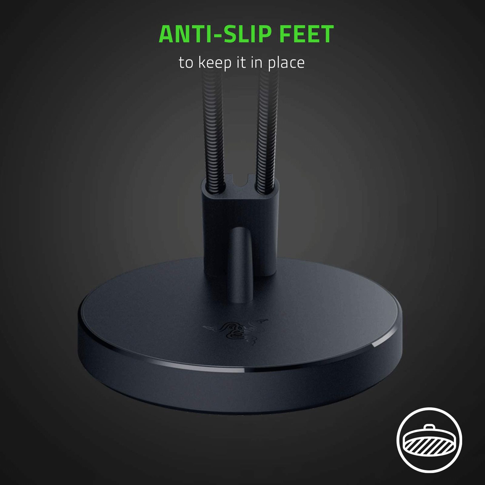 RAZER Bungee V3 Mouse Cable Holder For Desktops and Laptop (Drag-free Cord Control, RC21-01560100-R3M1, Black) RAZER Bungee V3 Mouse Cable Holder For Desktops and Laptop (Drag-free Cord Control, RC21-01560100-R3M1, Black)_4