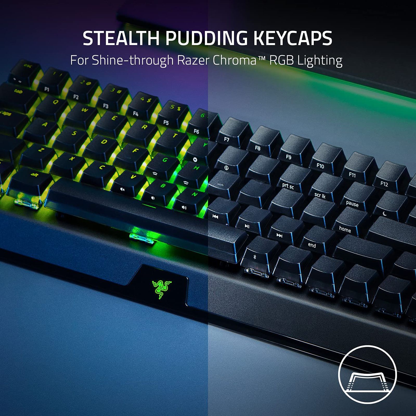 RAZER BlackWidow V3 Mini Phantom Edition Bluetooth & 2.4GHz Wireless Gaming Keyboard with Multi Device Connectivity (Double-Shot ABS Keycap, Black)_5