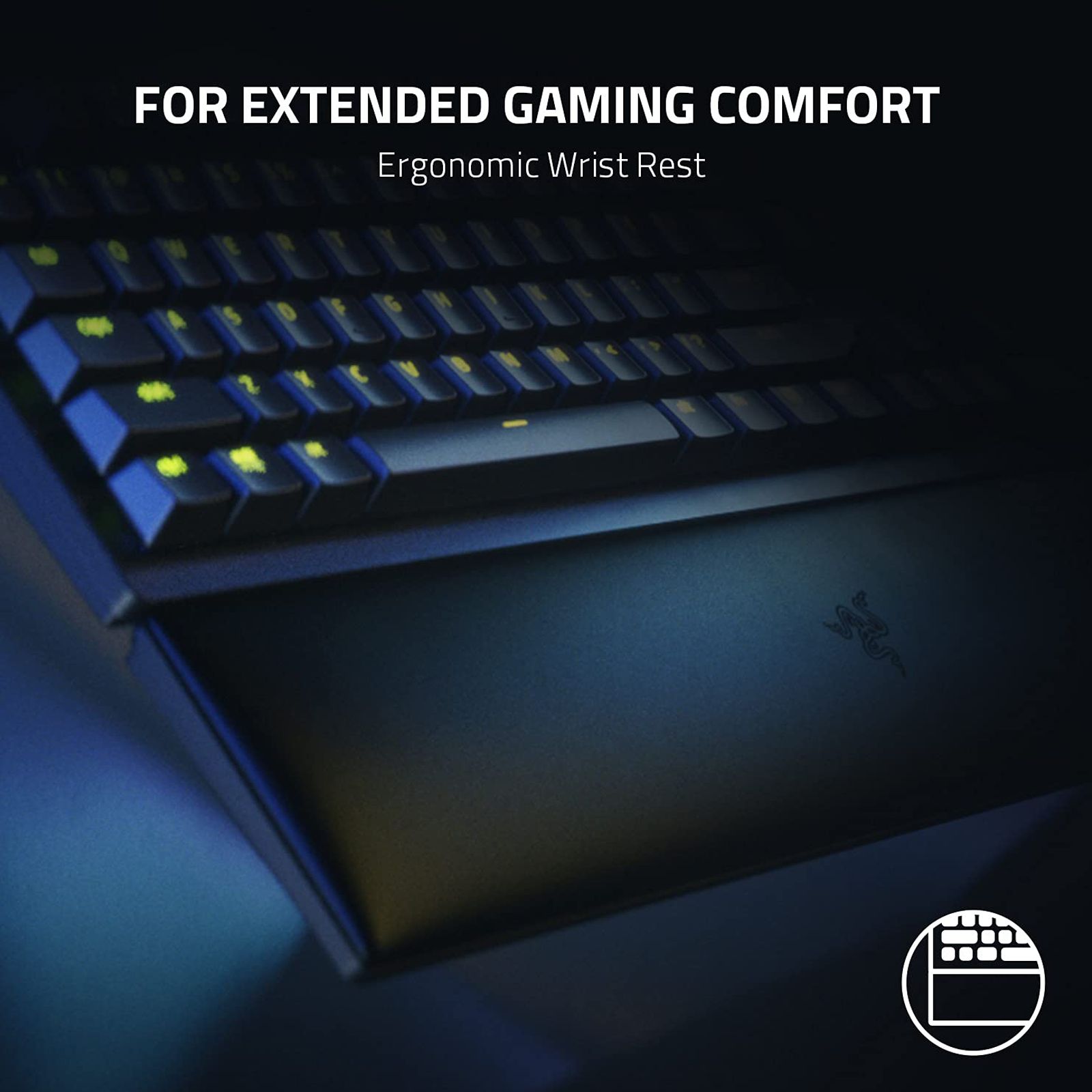 RAZER Huntsman V2 Tenkeyless Wired Gaming Keyboard with Backlit Keys (Double-Shot PBT Keycaps, Black)_8