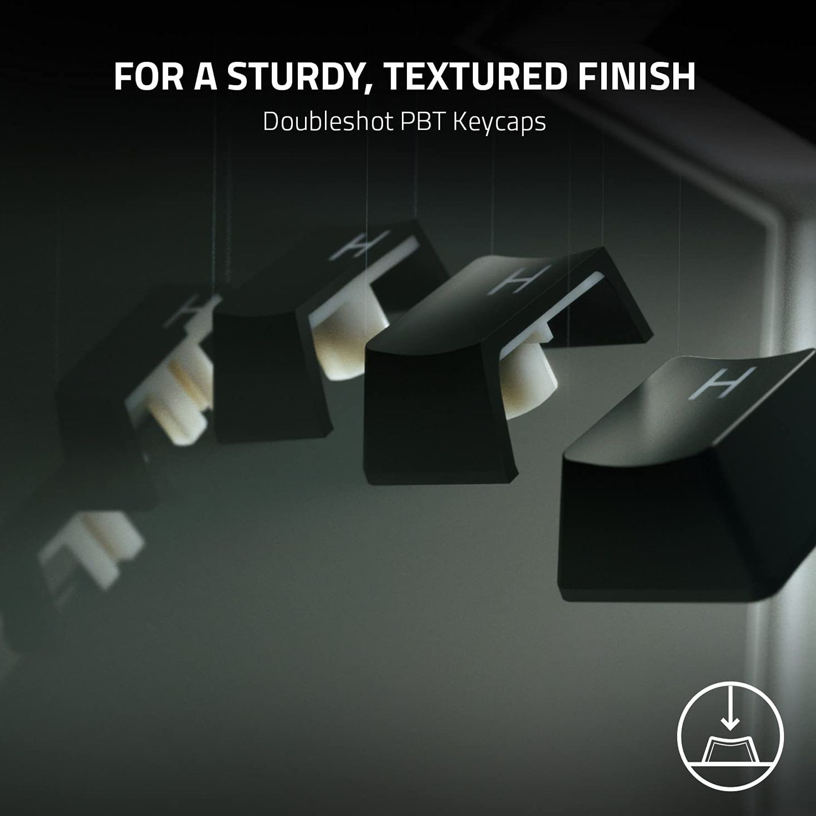 RAZER Huntsman V2 Wired Gaming Keyboard with Backlit Keys (Double-Shot PBT Keycaps, Black)_7