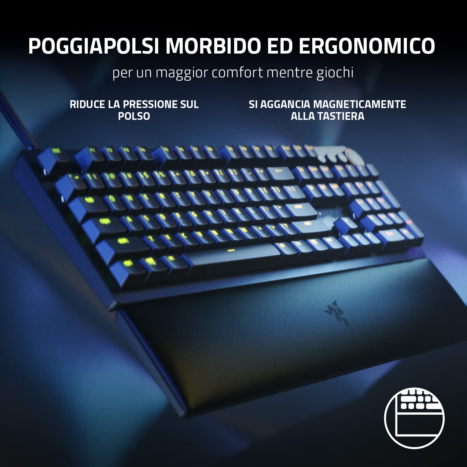 RAZER Huntsman V2 Wired Gaming Keyboard with Backlit Keys (Double-Shot PBT Keycaps, Black)_4