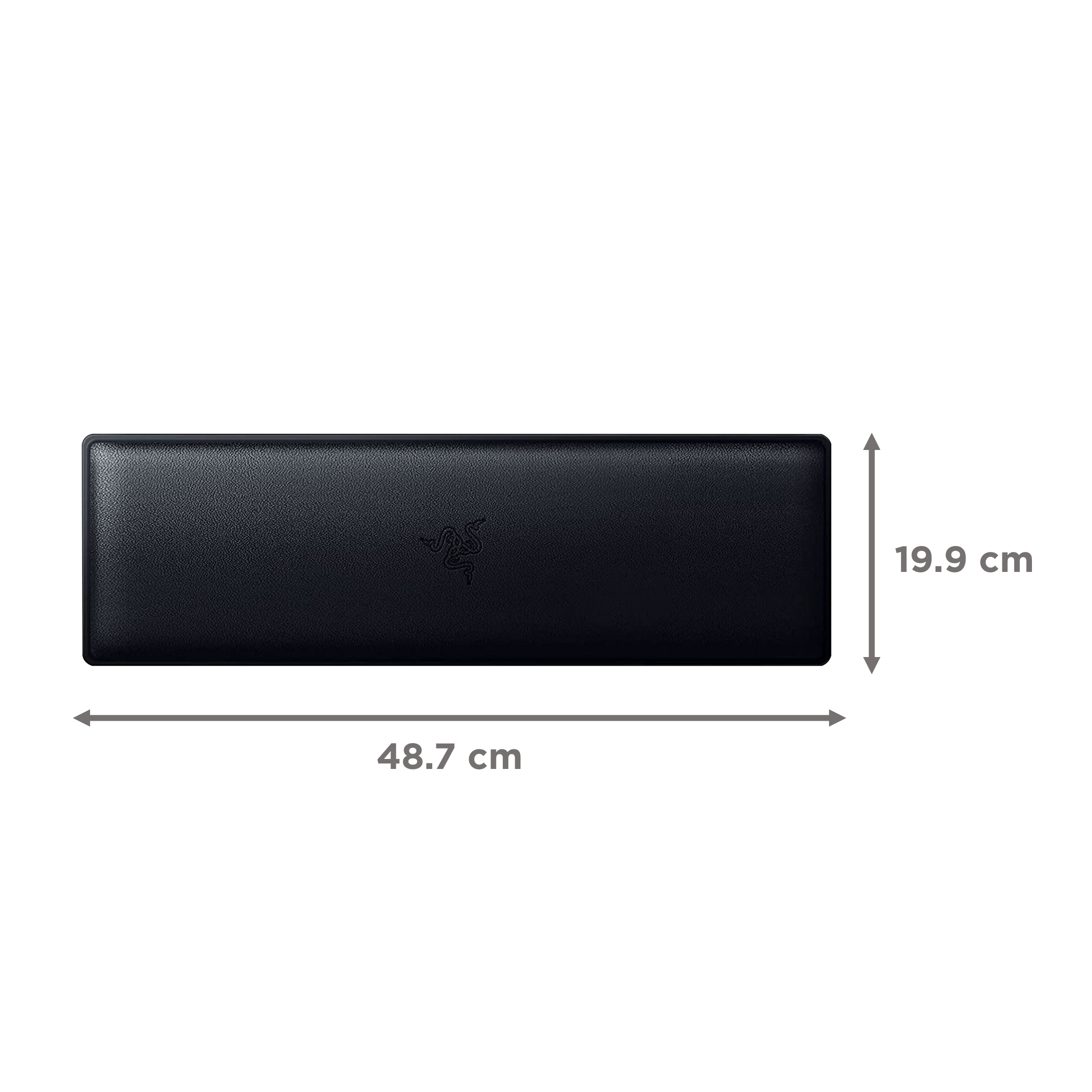 RAZER Ergonomic Wrist Rest For Mini Keyboards (Anti-Slip Rubber Feet, RC21-01720100-R3M1, Black)_2