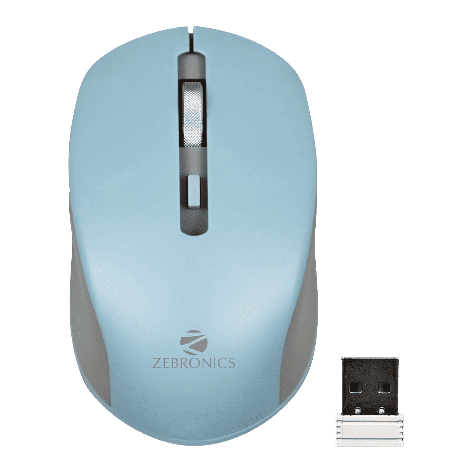 Zebronics Wireless Optical Mouse (High Precision, ZEB-JAGUAR, Blue) Zebronics Wireless Optical Mouse (High Precision, ZEB-JAGUAR, Blue)_1